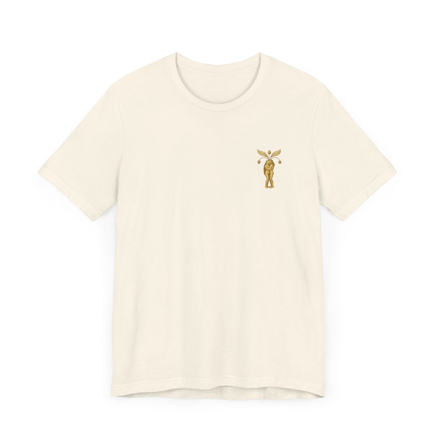 Mandrakes in Love, Mythical Root Romance Unisex Heavy Cotton Tee