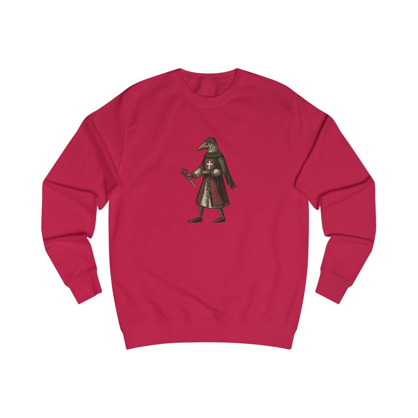 Hanseatic Art Tee, Medieval Plague Doctor Unisex Sweatshirt