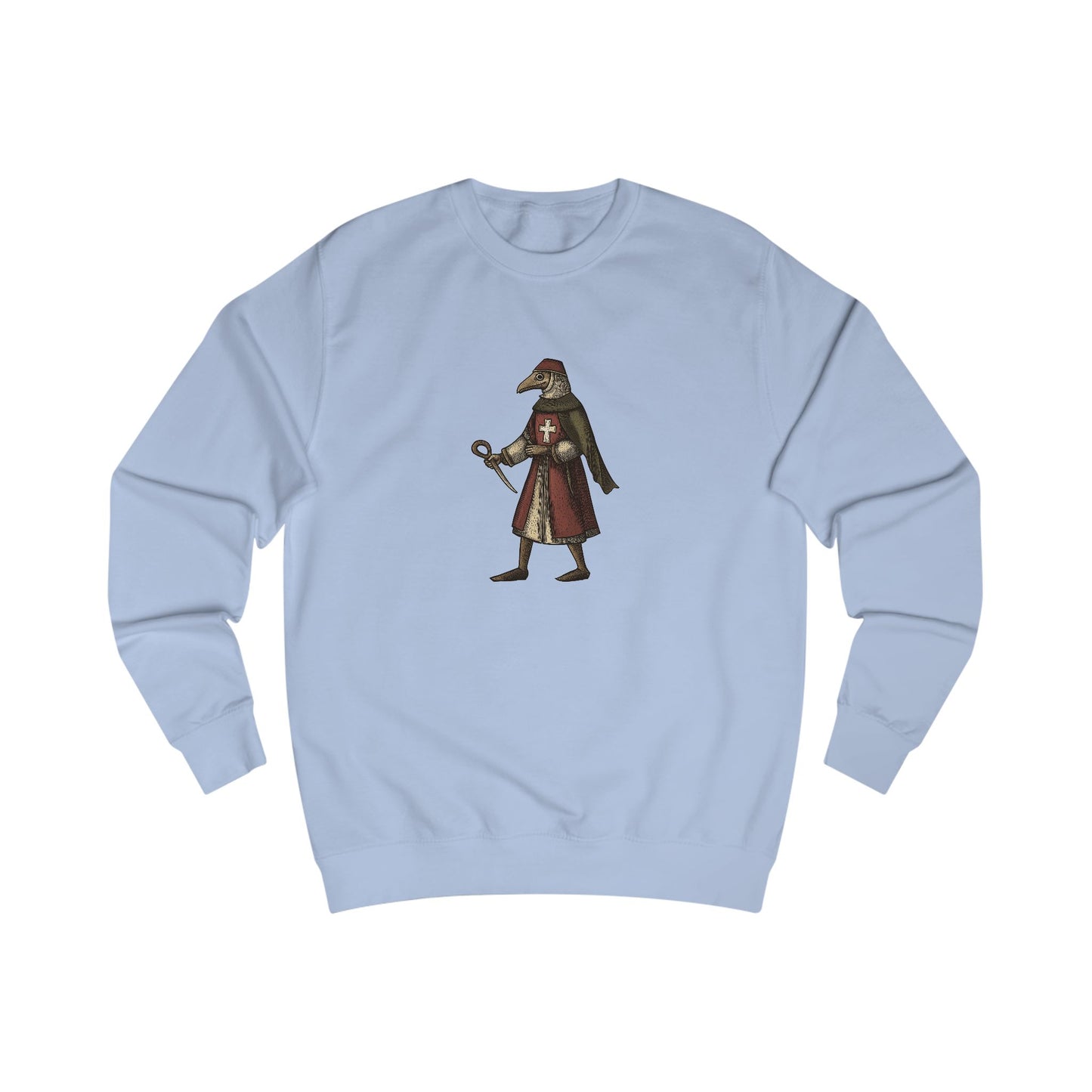Hanseatic Art Tee, Medieval Plague Doctor Unisex Sweatshirt