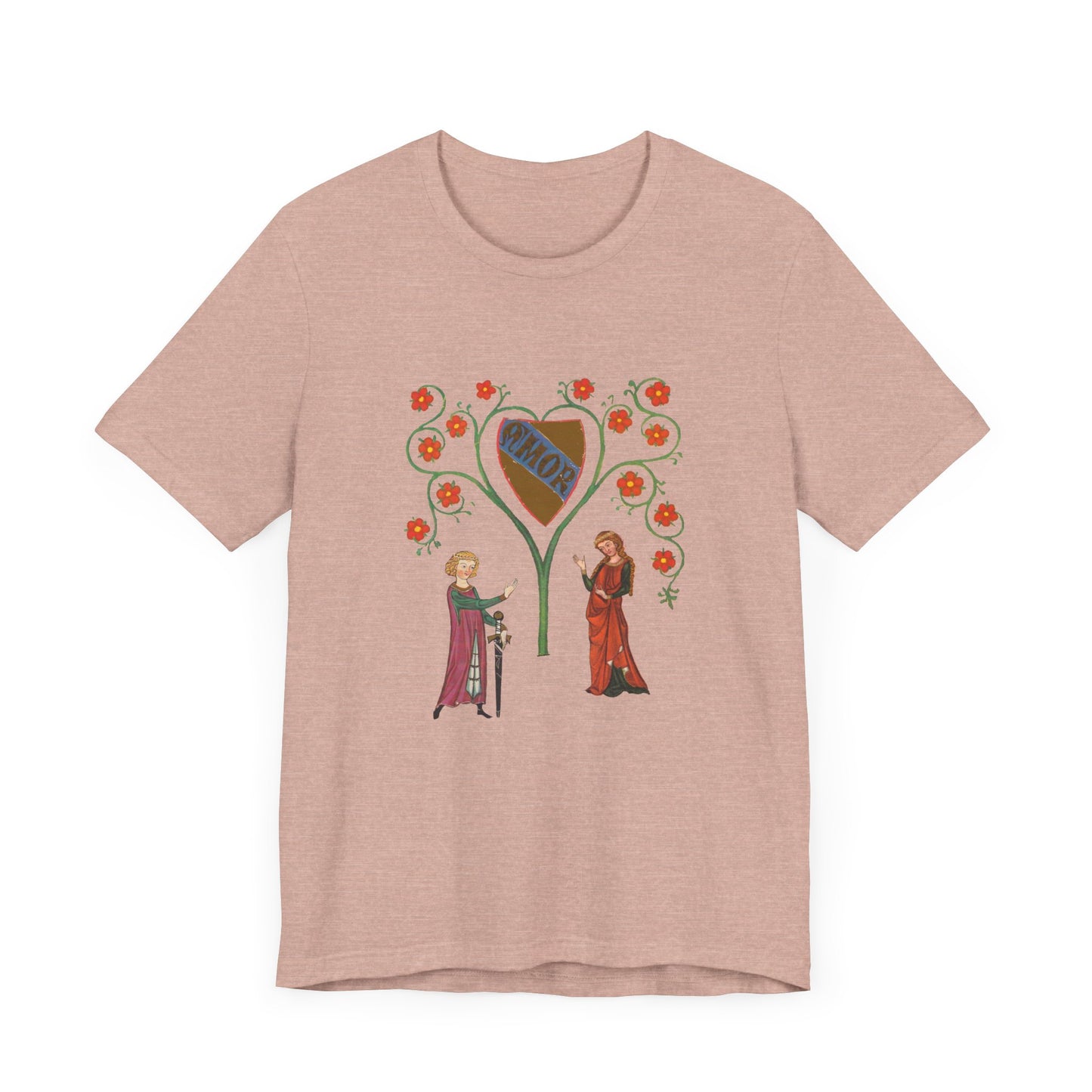 Marginalia Manuscript Romance Art Unisex T-Shirt