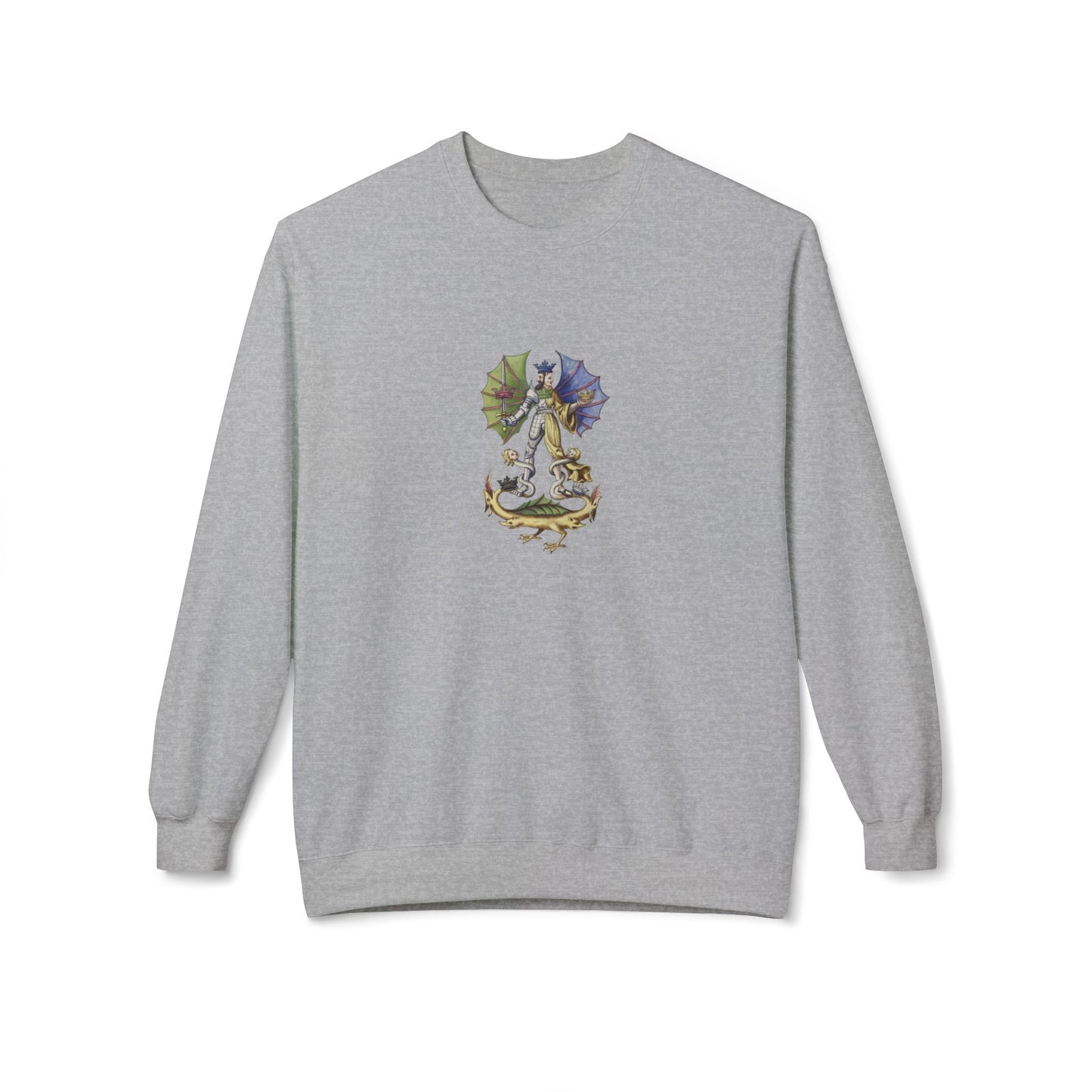 The Rebis - Alchemical Hermaphrodite 1700 Unisex Casual Sweatshirt