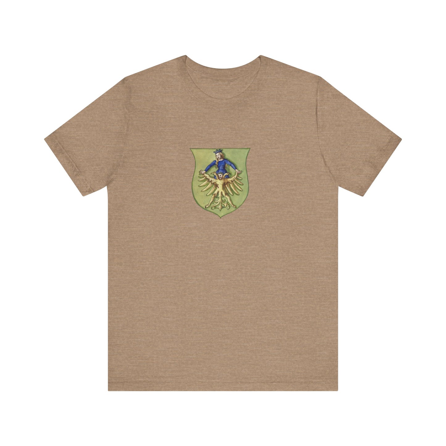 The Queen and the Eagle, Alchemical Union Emblem Unisex Tee