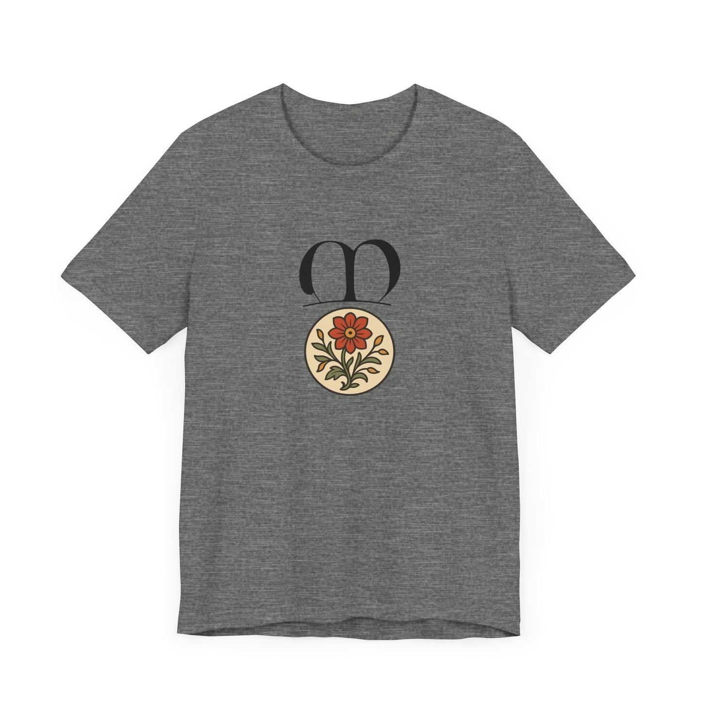 Medieval Flower, Past and Forward Original Art T-shirt