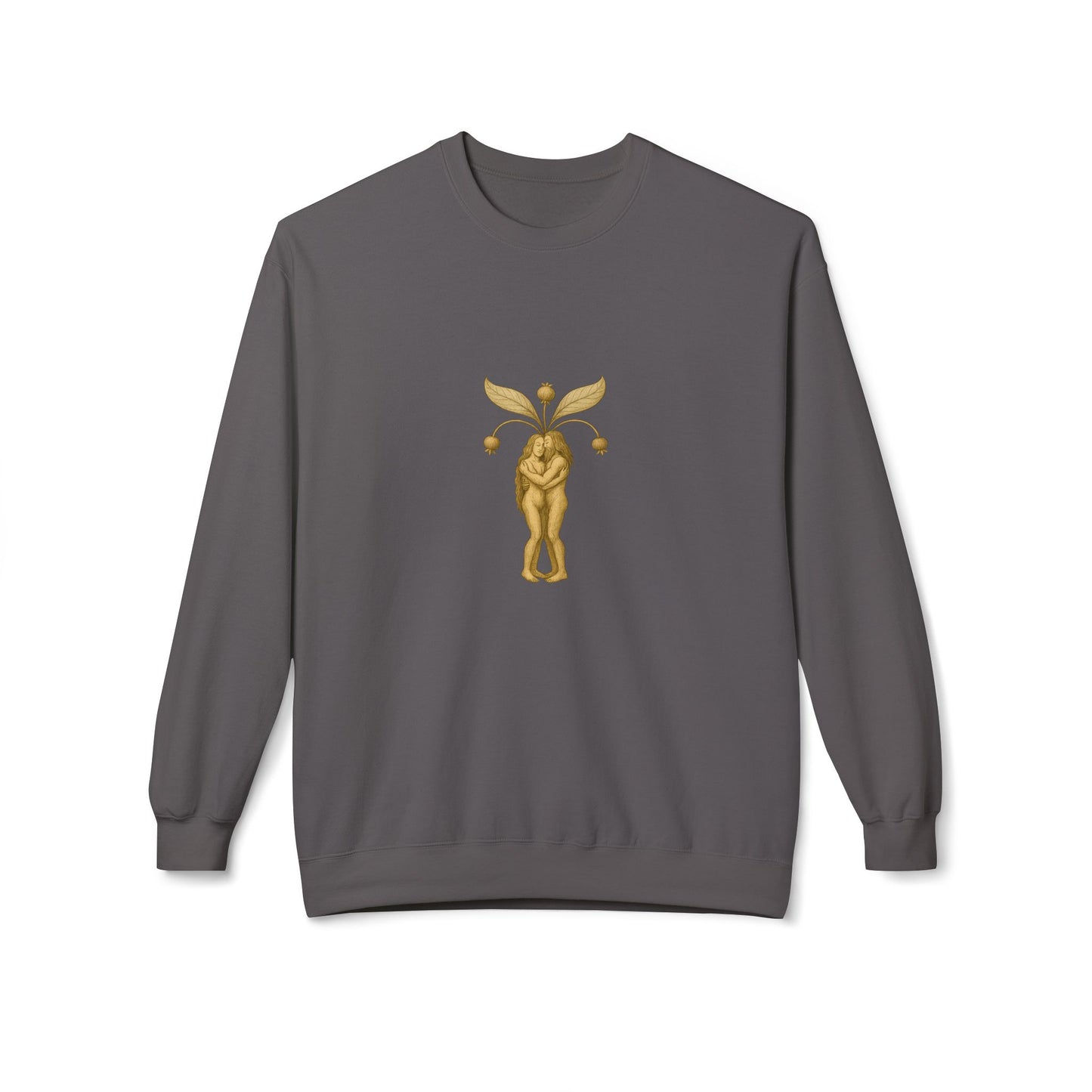 Mandrakes in Love, Mythical Root Romance Unisex Sweatshirt