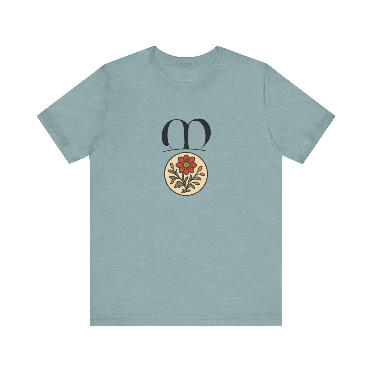 Medieval Flower, Past and Forward Original Art T-shirt