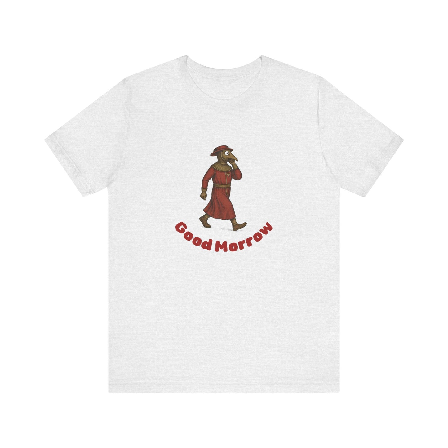 Hanseatic Art, Medieval Plague Doctor with Good Morrow Tee