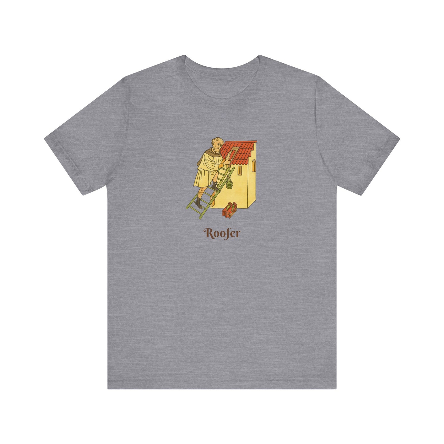 Medieval Career Series, The Roofer T-shirt