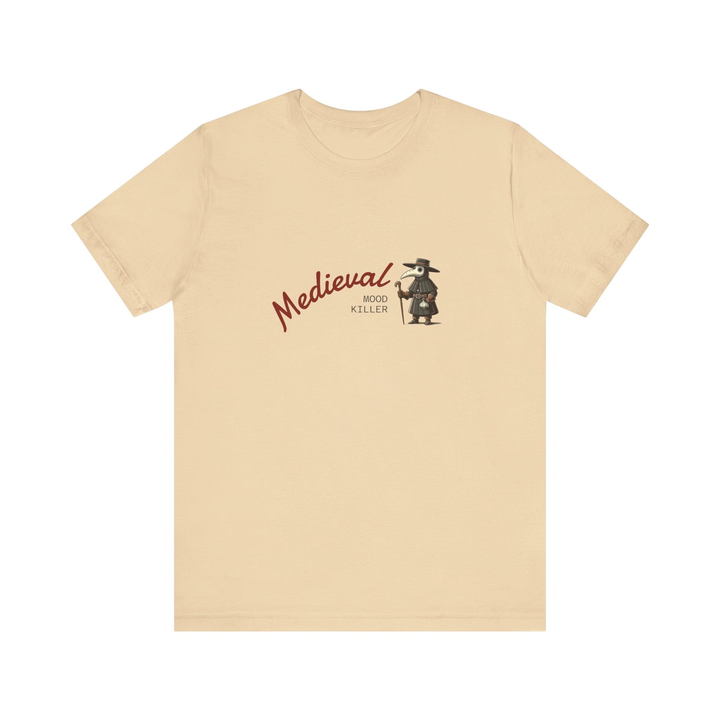 Medieval Mood Killer, Plague Doctor T-Shirt, Unisex Tee