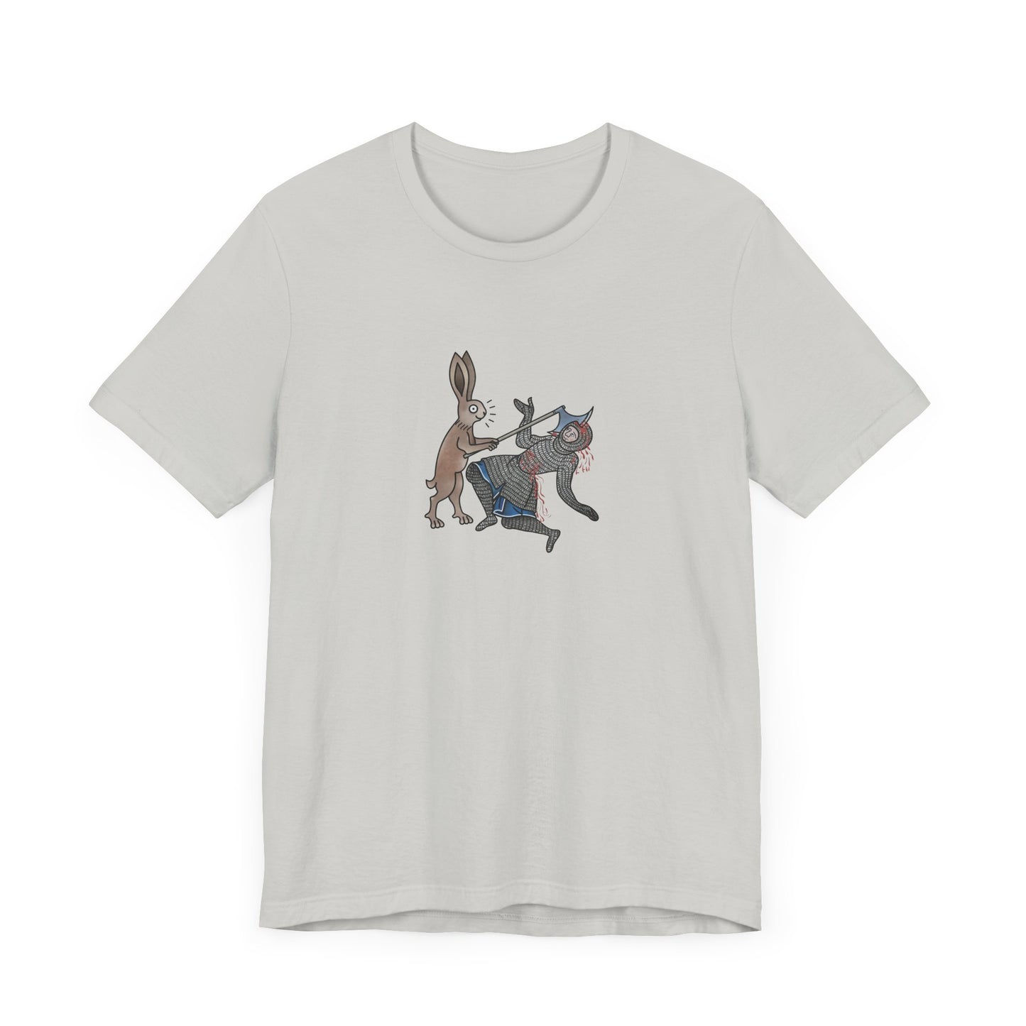 Killer Bunny, Remastered Marginalia Manuscript Art Tee