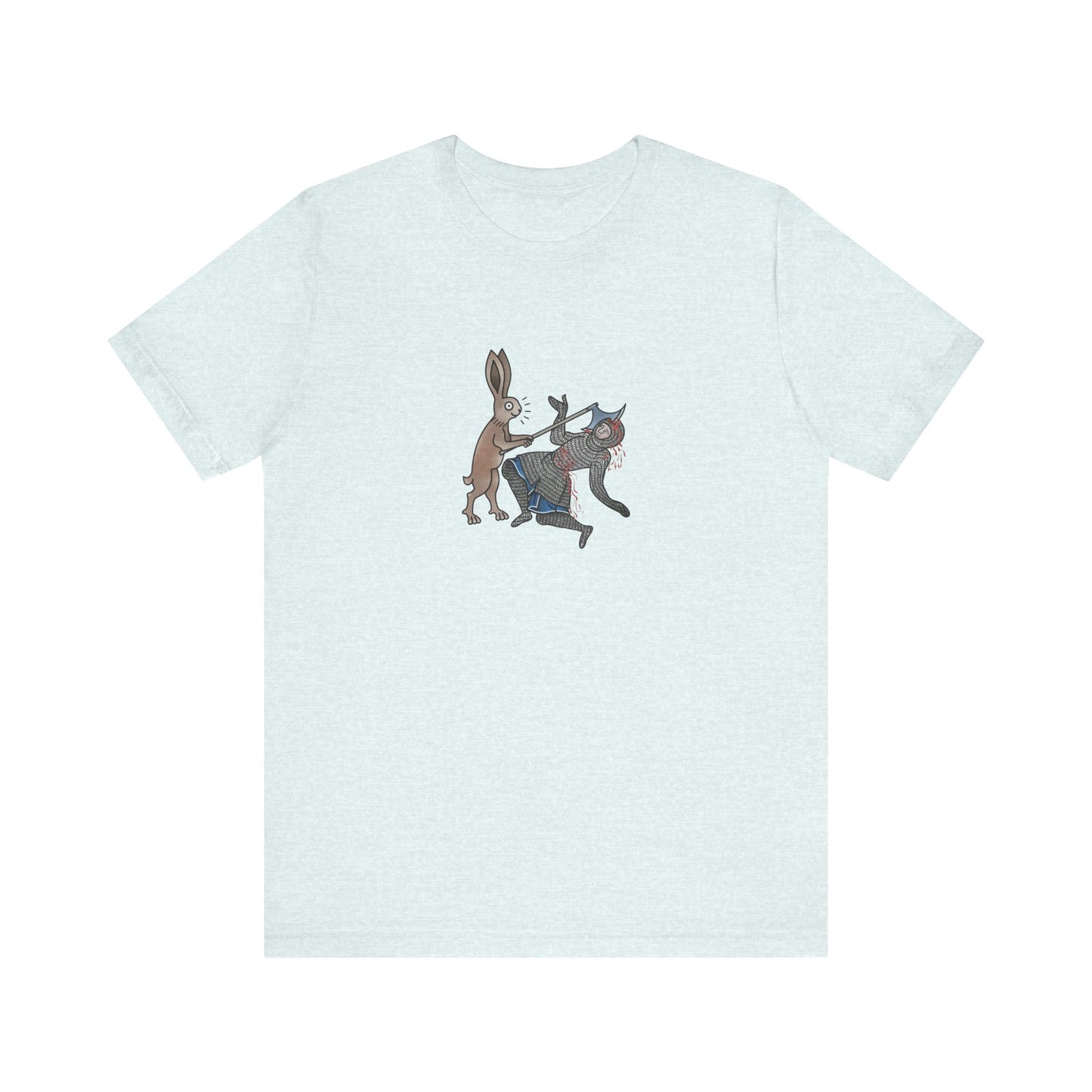 Killer Bunny, Remastered Marginalia Manuscript Art Tee