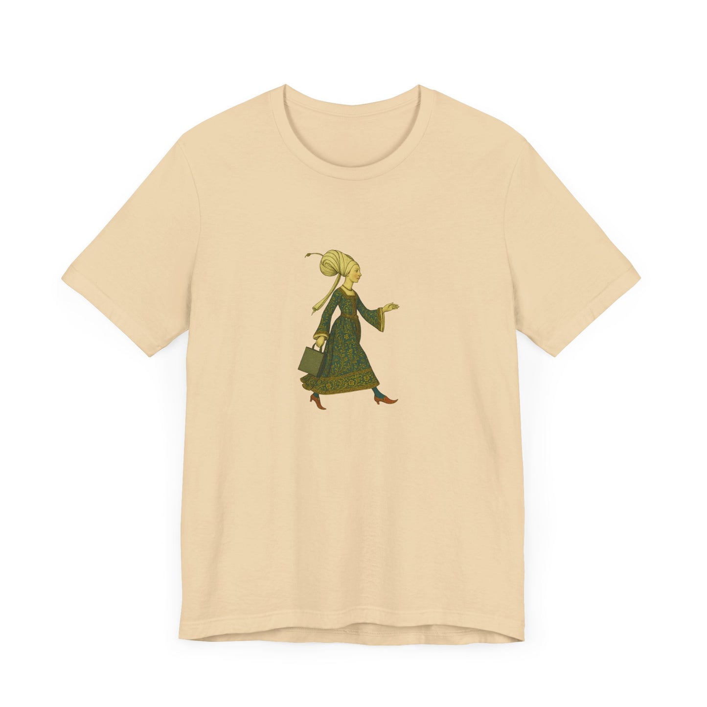 Lady of the Mall – Medieval Fashionista Unisex Heavy Cotton Tee
