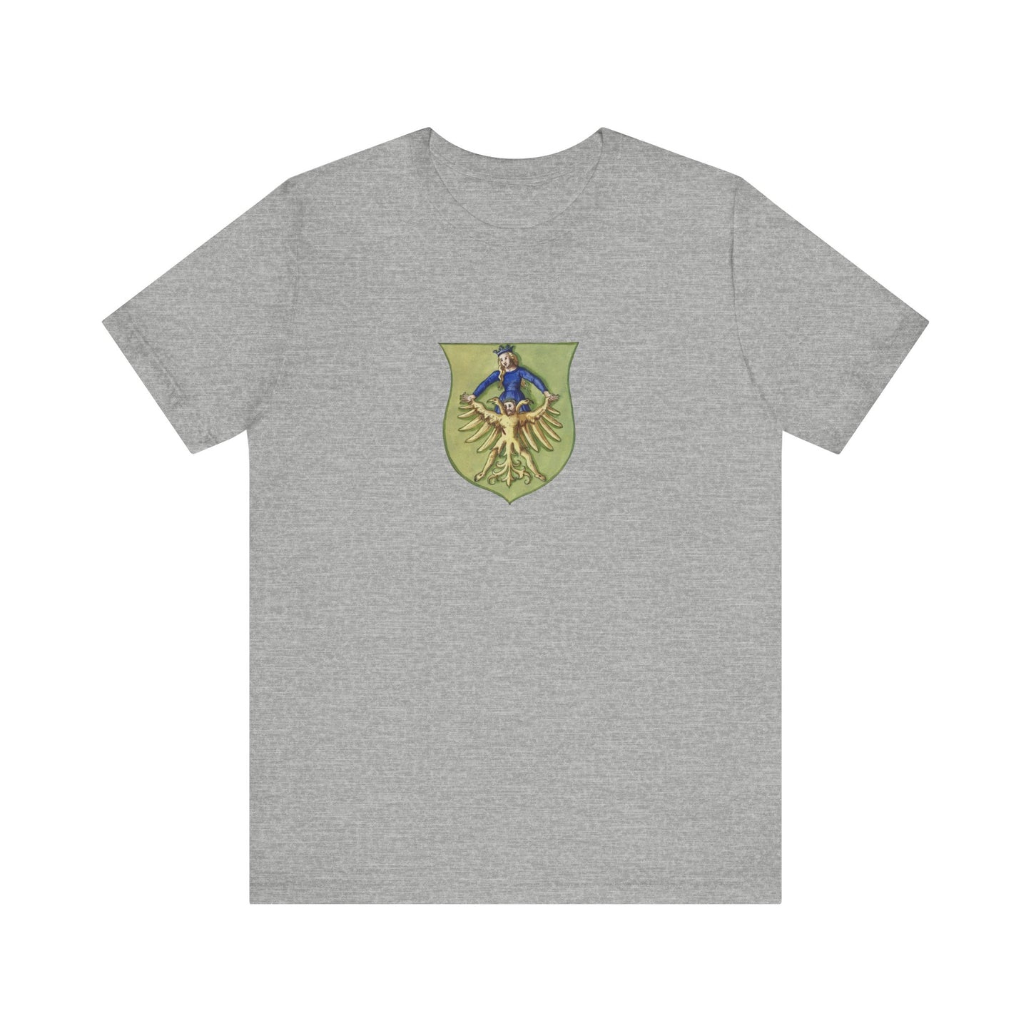 The Queen and the Eagle, Alchemical Union Emblem Unisex Tee