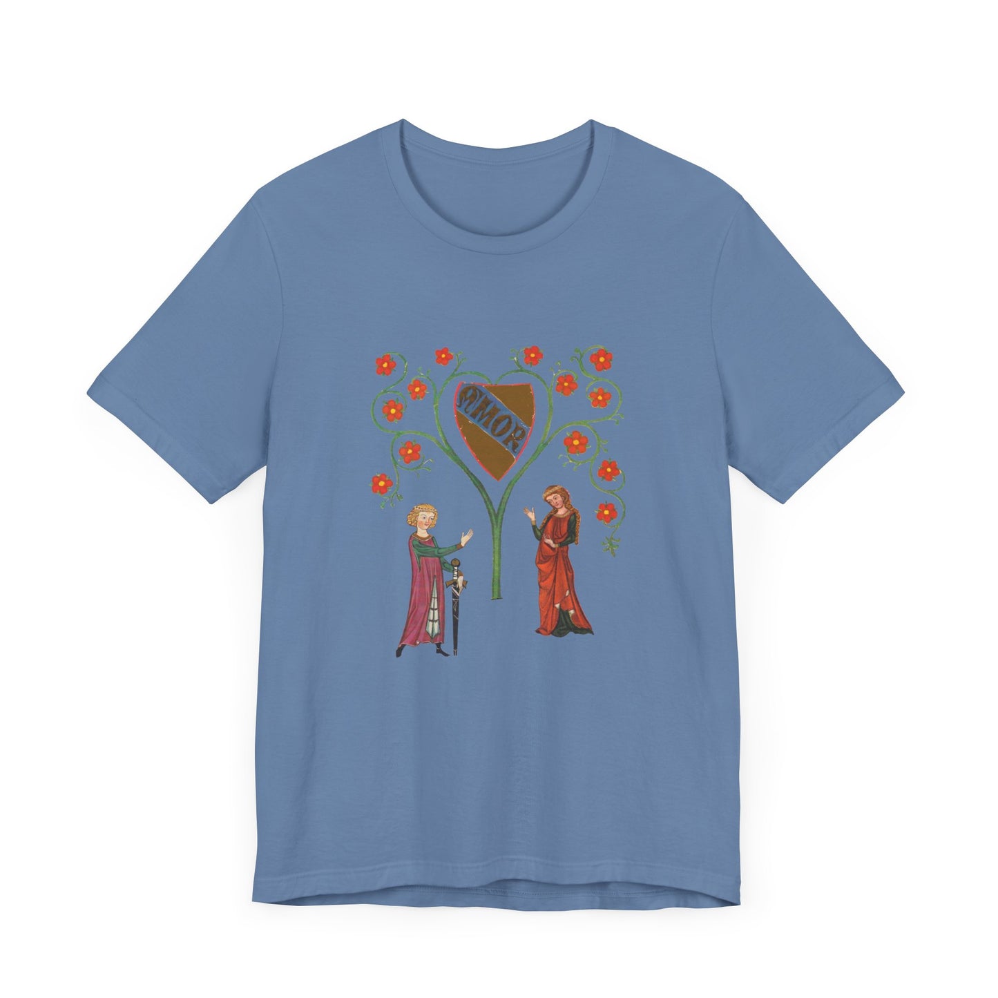 Marginalia Manuscript Romance Art Unisex T-Shirt