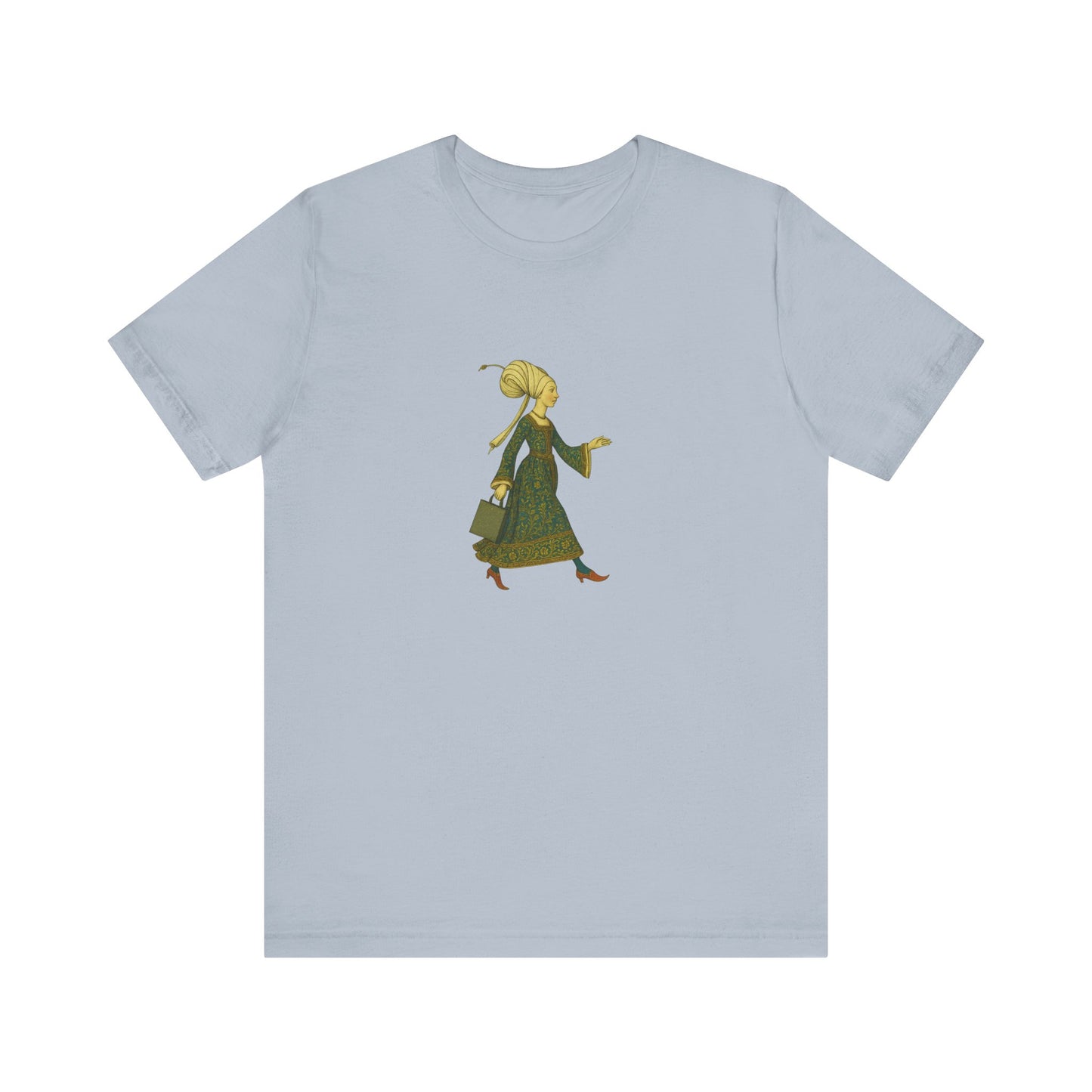 Lady of the Mall – Medieval Fashionista Unisex Heavy Cotton Tee