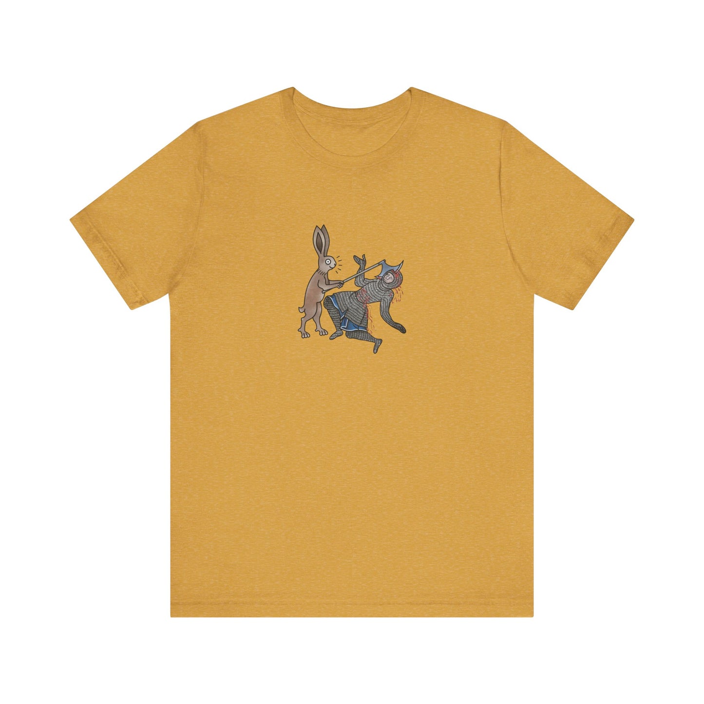 Killer Bunny, Remastered Marginalia Manuscript Art Tee