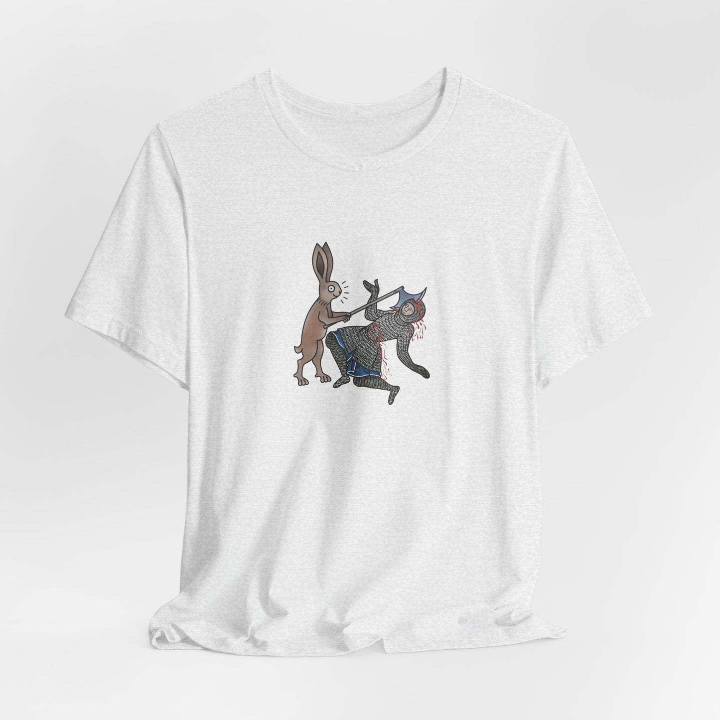 Killer Bunny, Remastered Marginalia Manuscript Art Tee