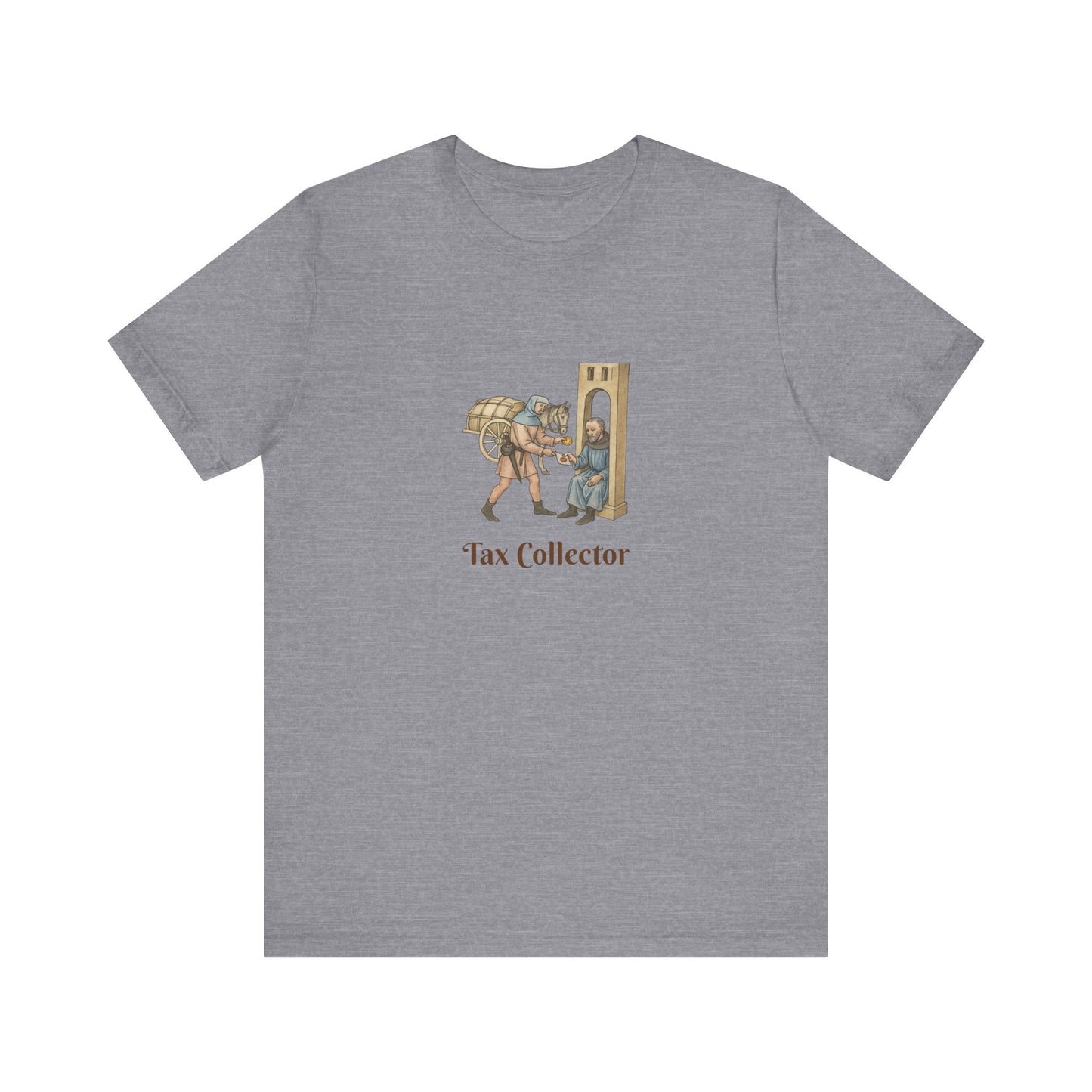 Medieval Career Series,The Tax Collector Manuscript T-shirt