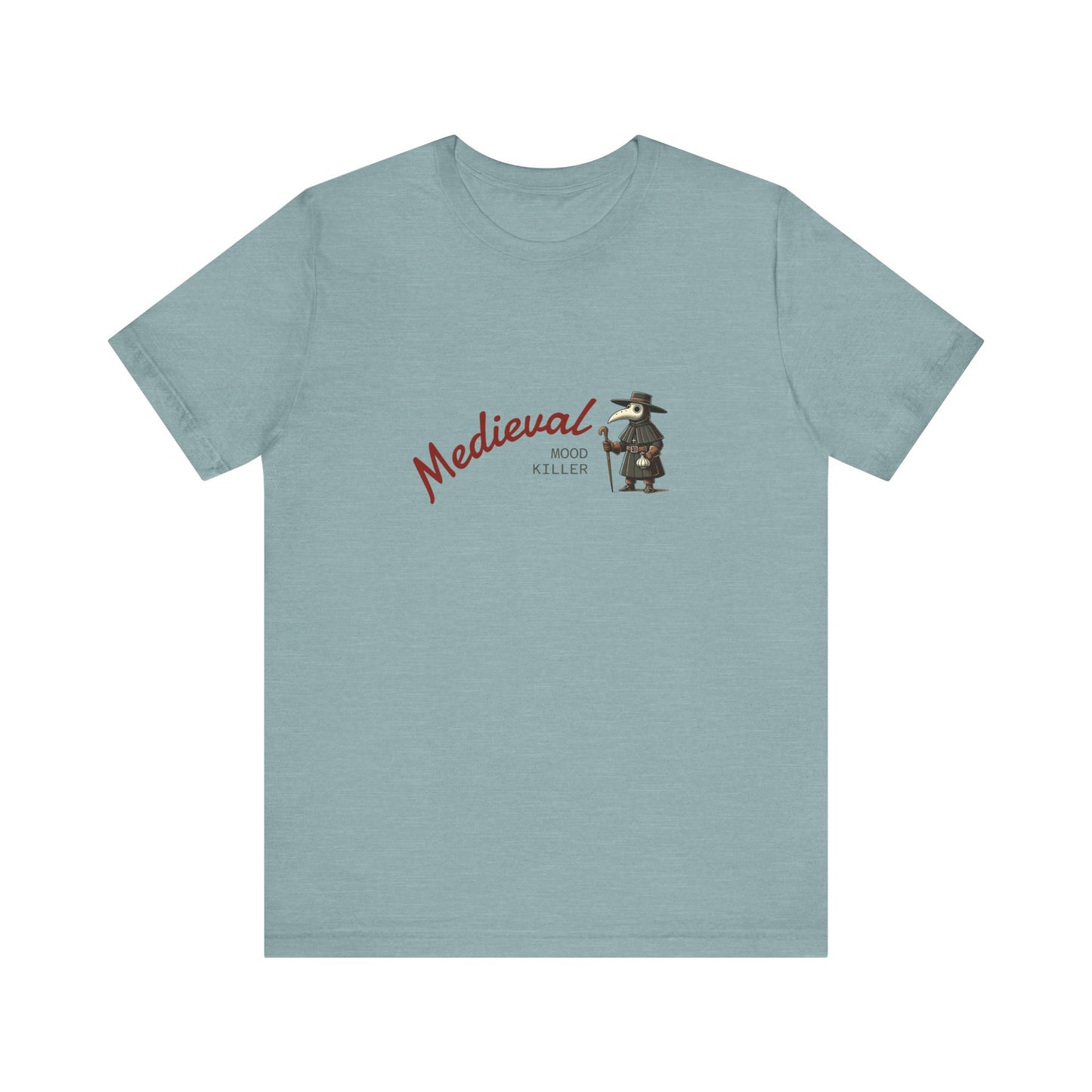 Medieval Mood Killer, Plague Doctor T-Shirt, Unisex Tee