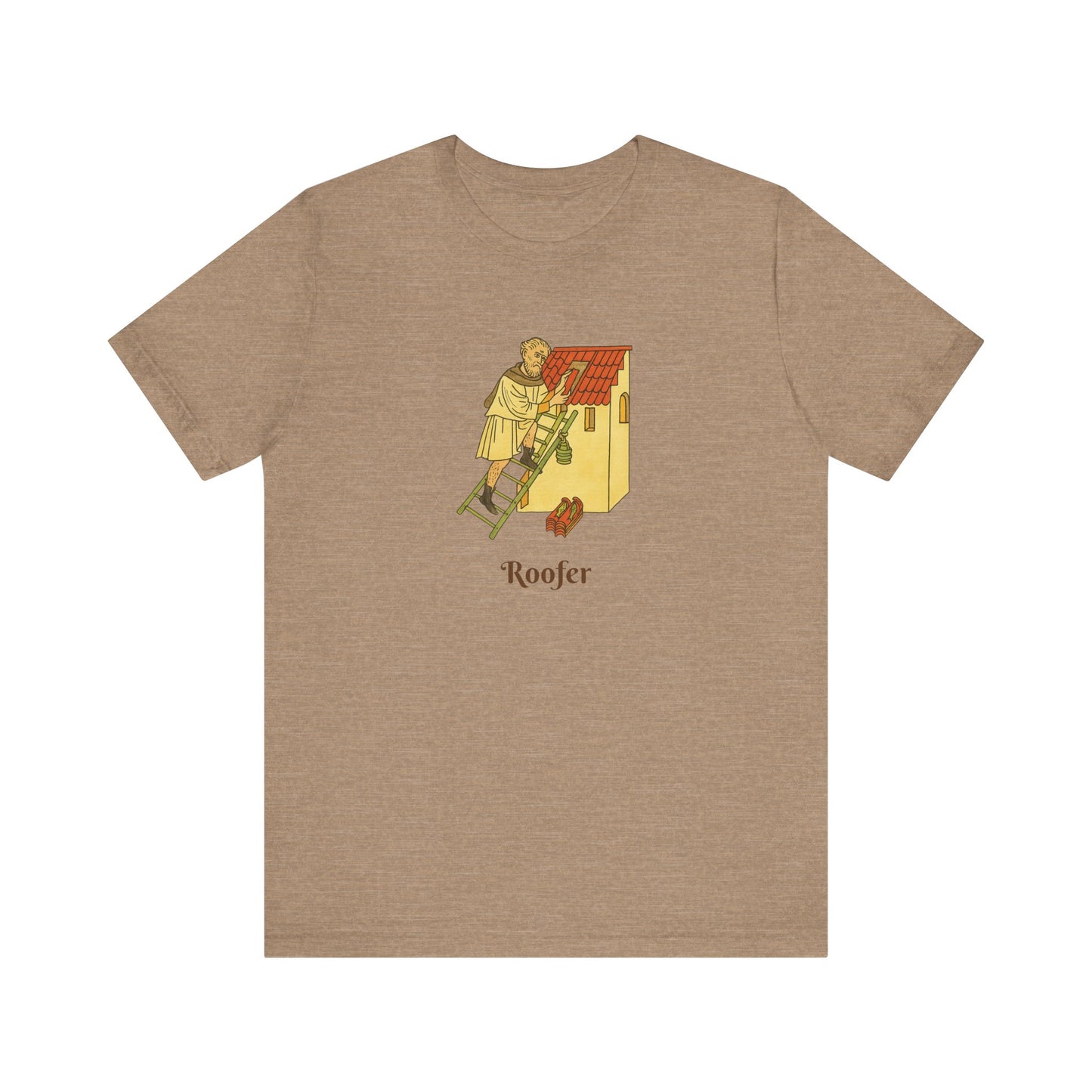 Medieval Career Series, The Roofer T-shirt