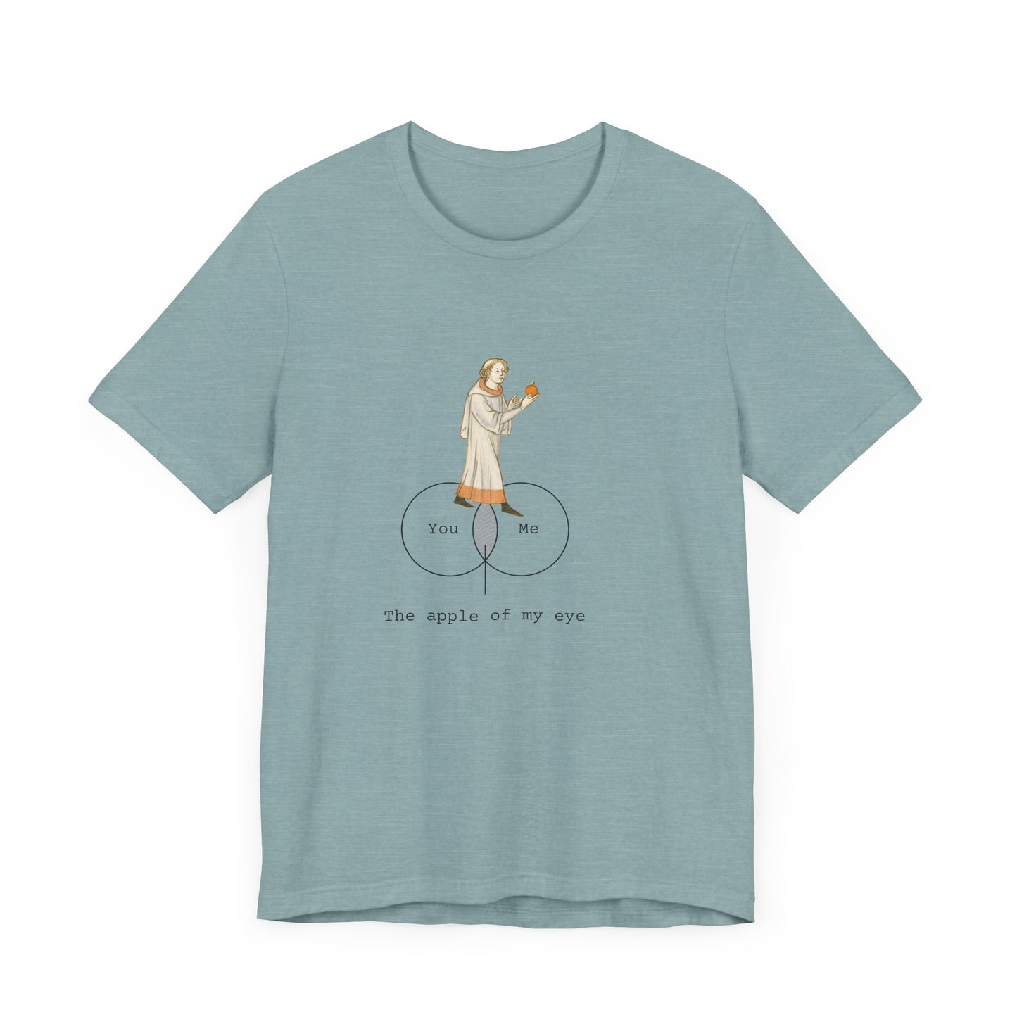 The Apple of My Eye, Medieval Manuscript Edition T-shirt