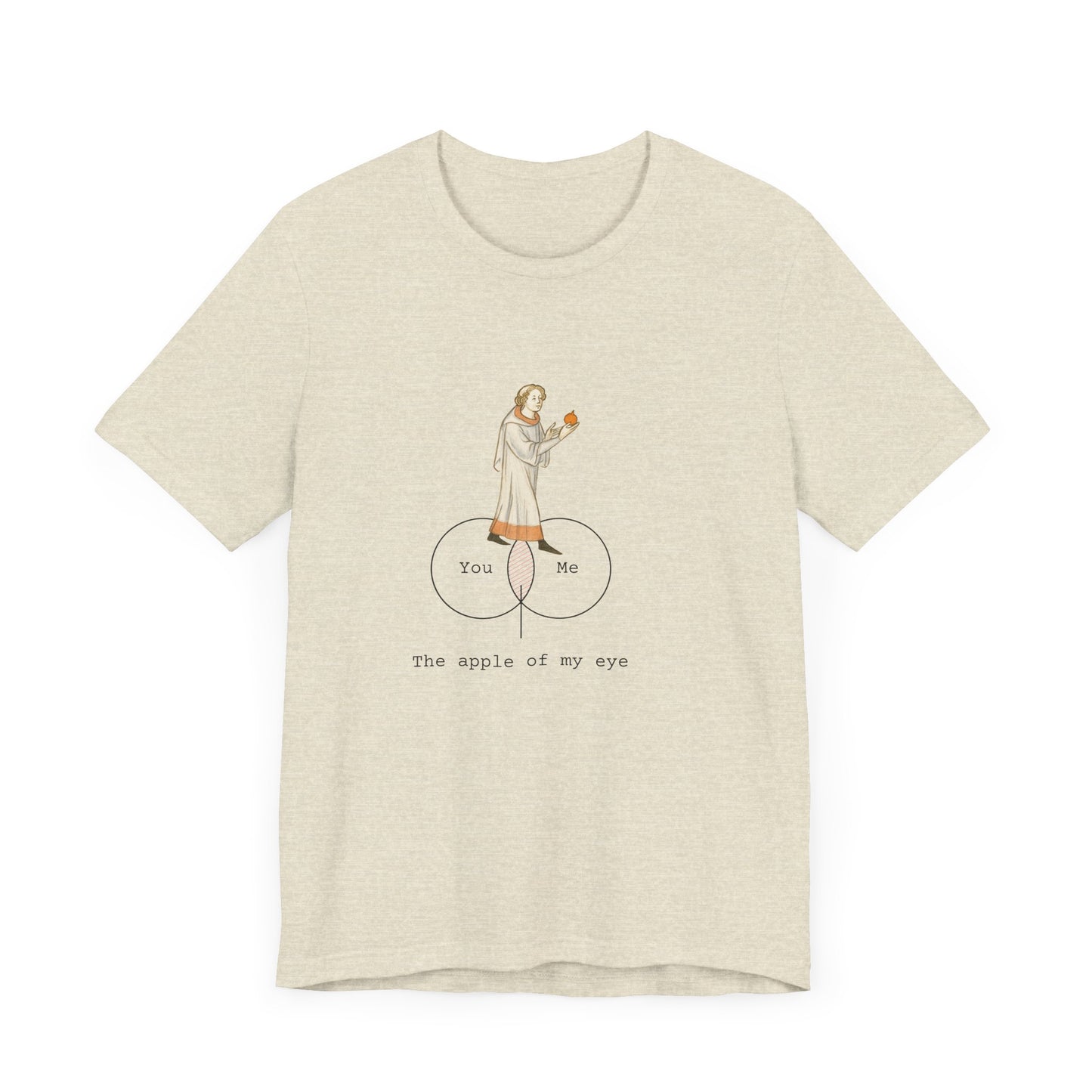 The Apple of My Eye, Medieval Manuscript Edition T-shirt