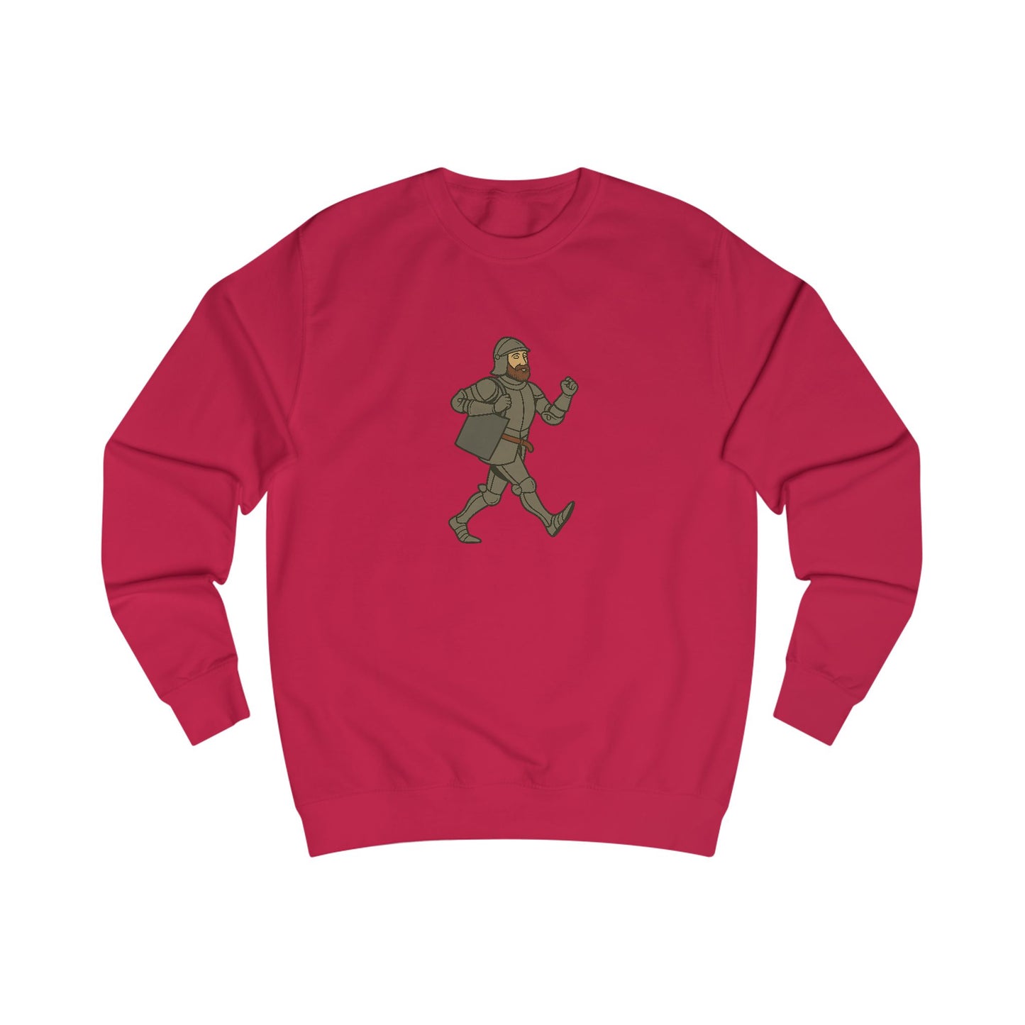 Knight on the Go - Medieval Humor Unisex Sweatshirt