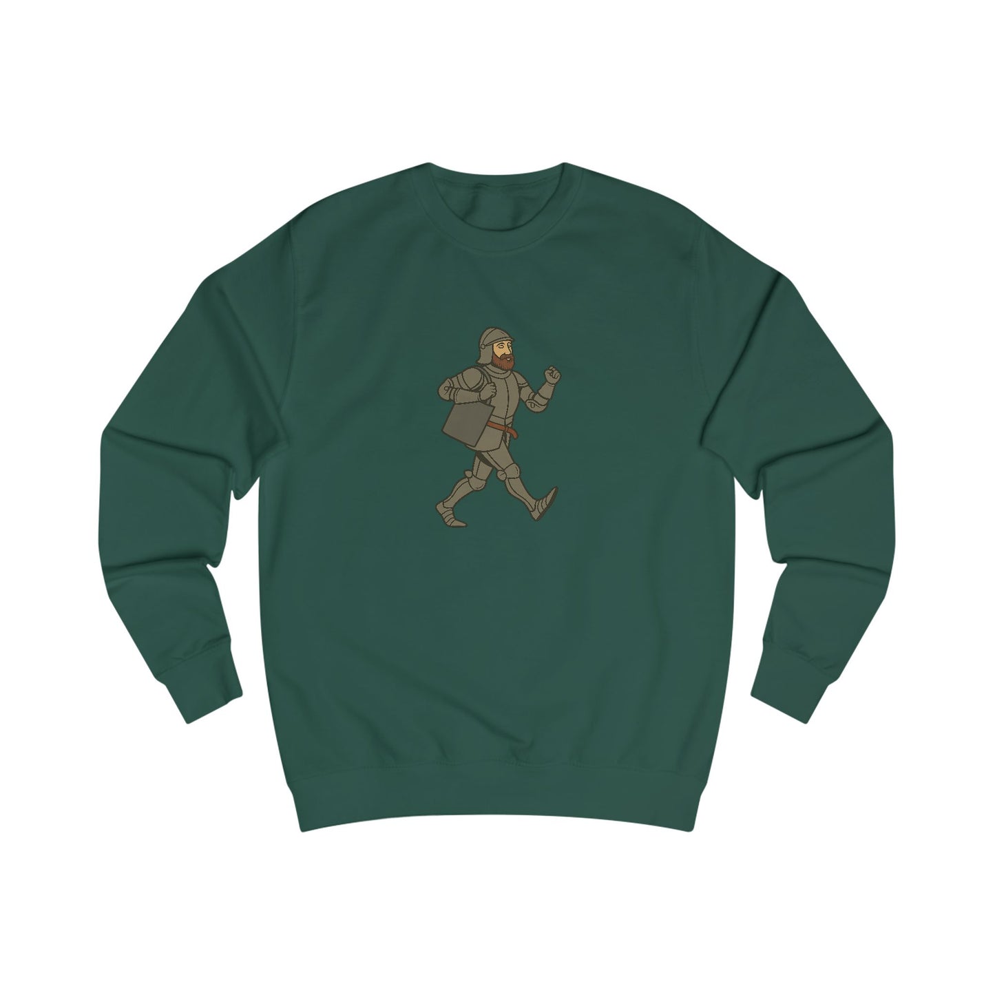 Knight on the Go - Medieval Humor Unisex Sweatshirt