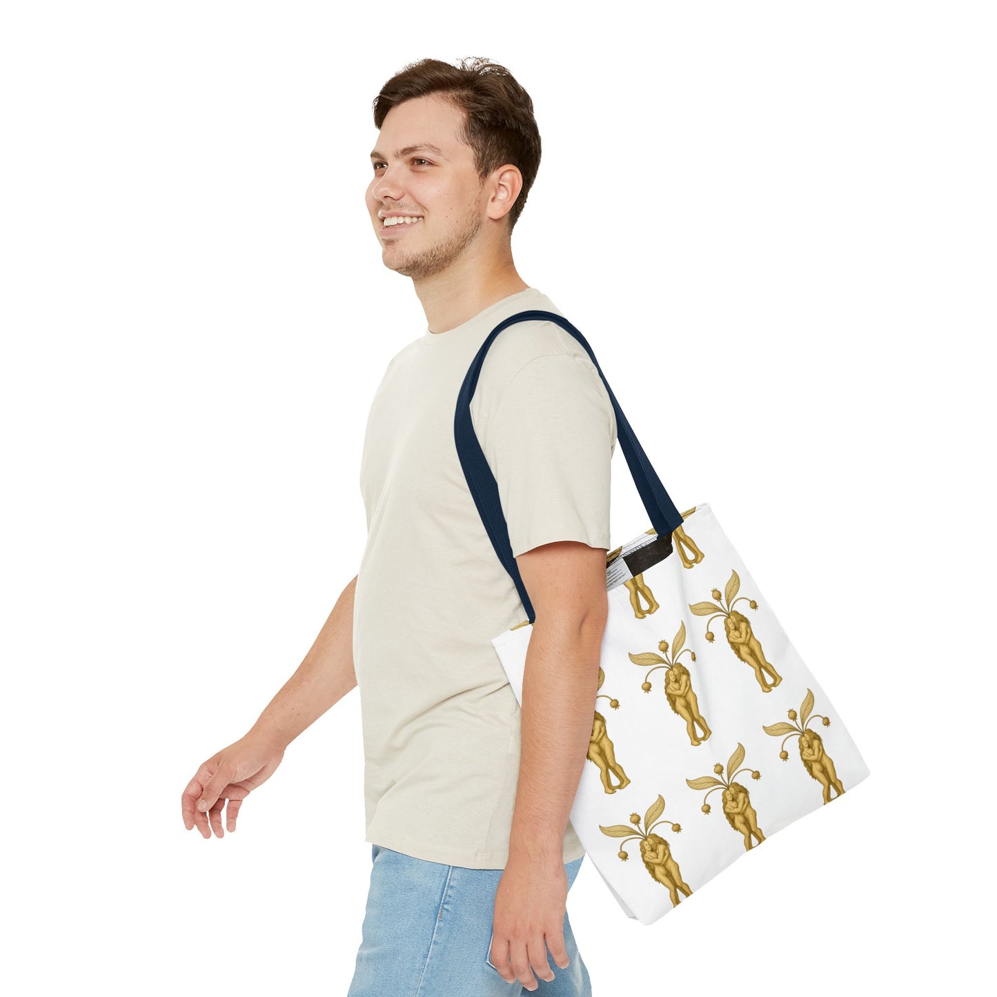 Mandrakes in Love, Mythical Root Romance Tote Bag