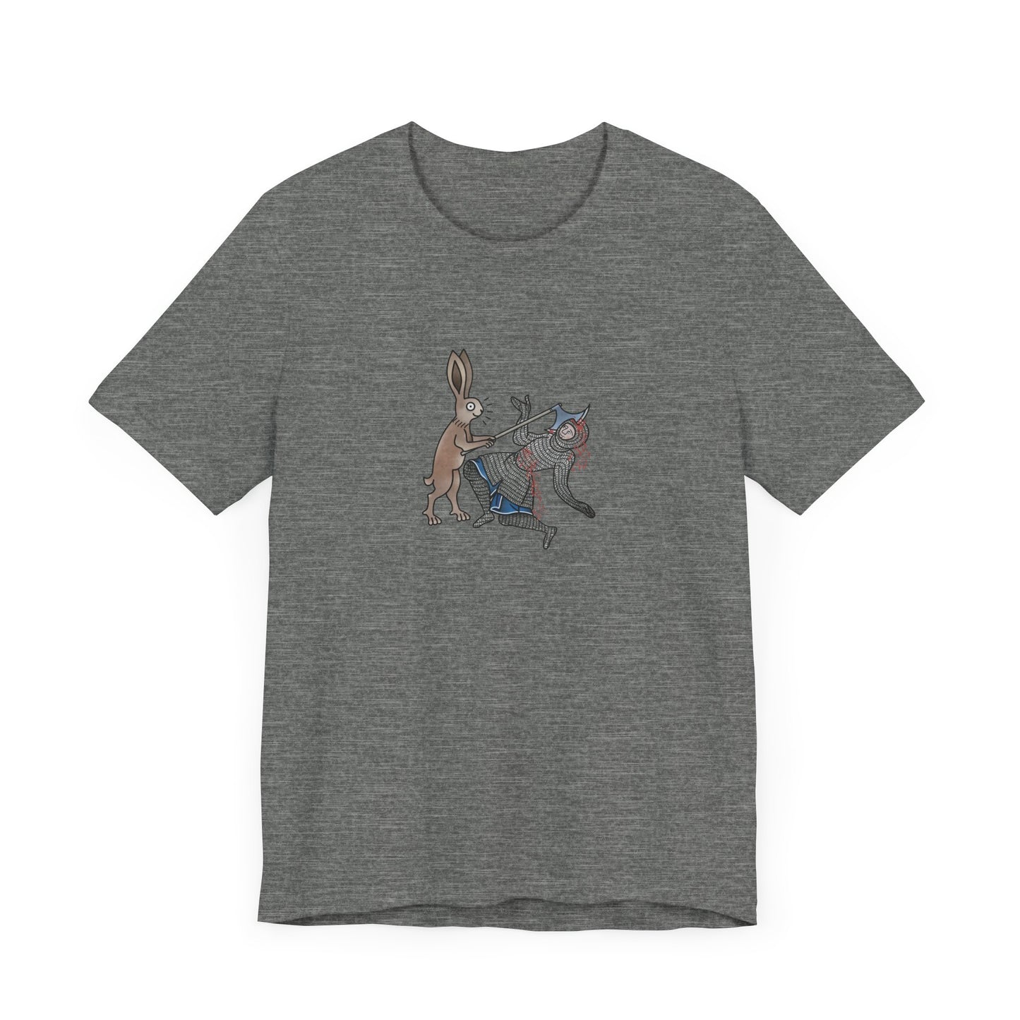 Killer Bunny, Remastered Marginalia Manuscript Art Tee