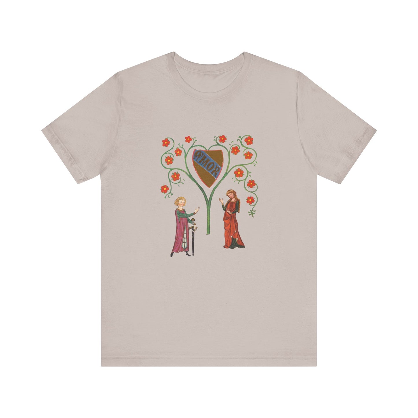 Marginalia Manuscript Romance Art Unisex T-Shirt