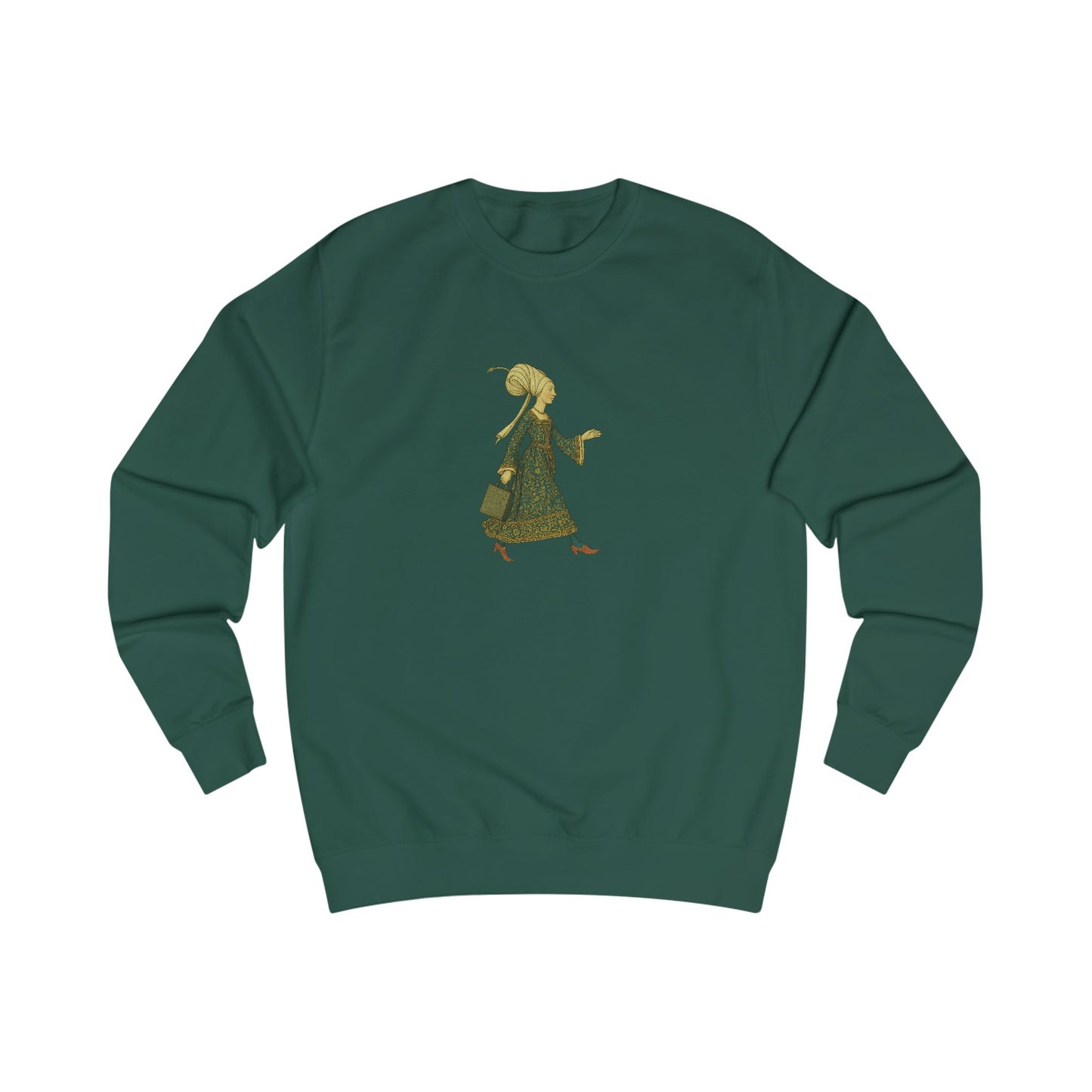 Lady of the Mall – Medieval Fashionista Unisex Sweatshirt
