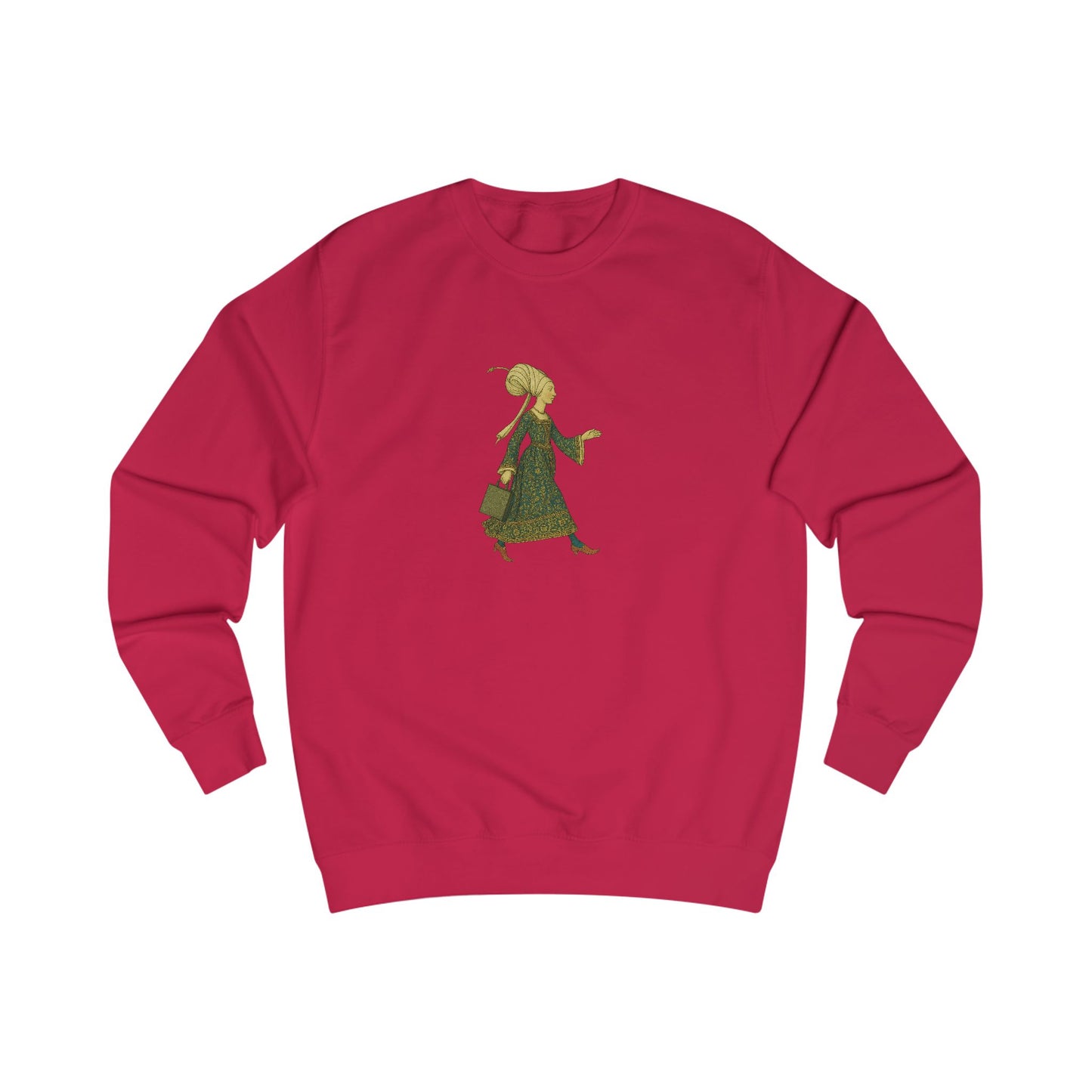 Lady of the Mall – Medieval Fashionista Unisex Sweatshirt