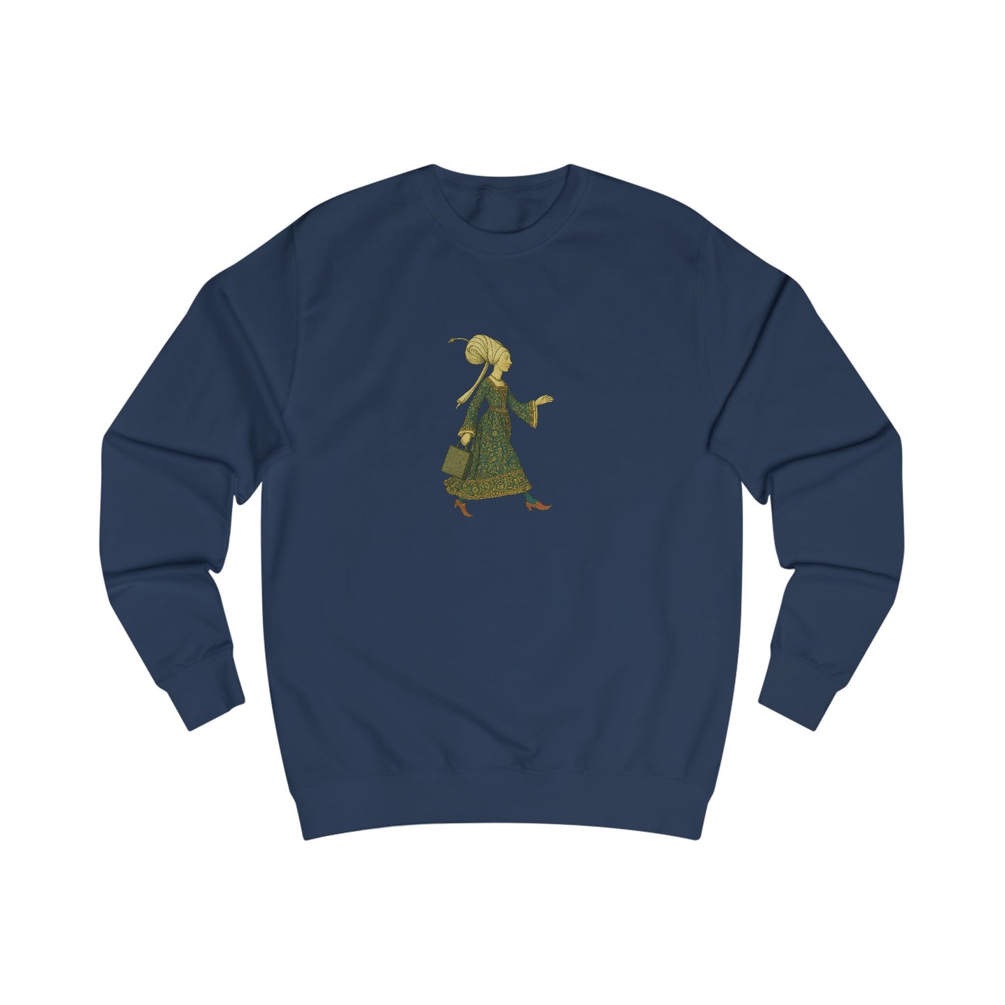 Lady of the Mall – Medieval Fashionista Unisex Sweatshirt