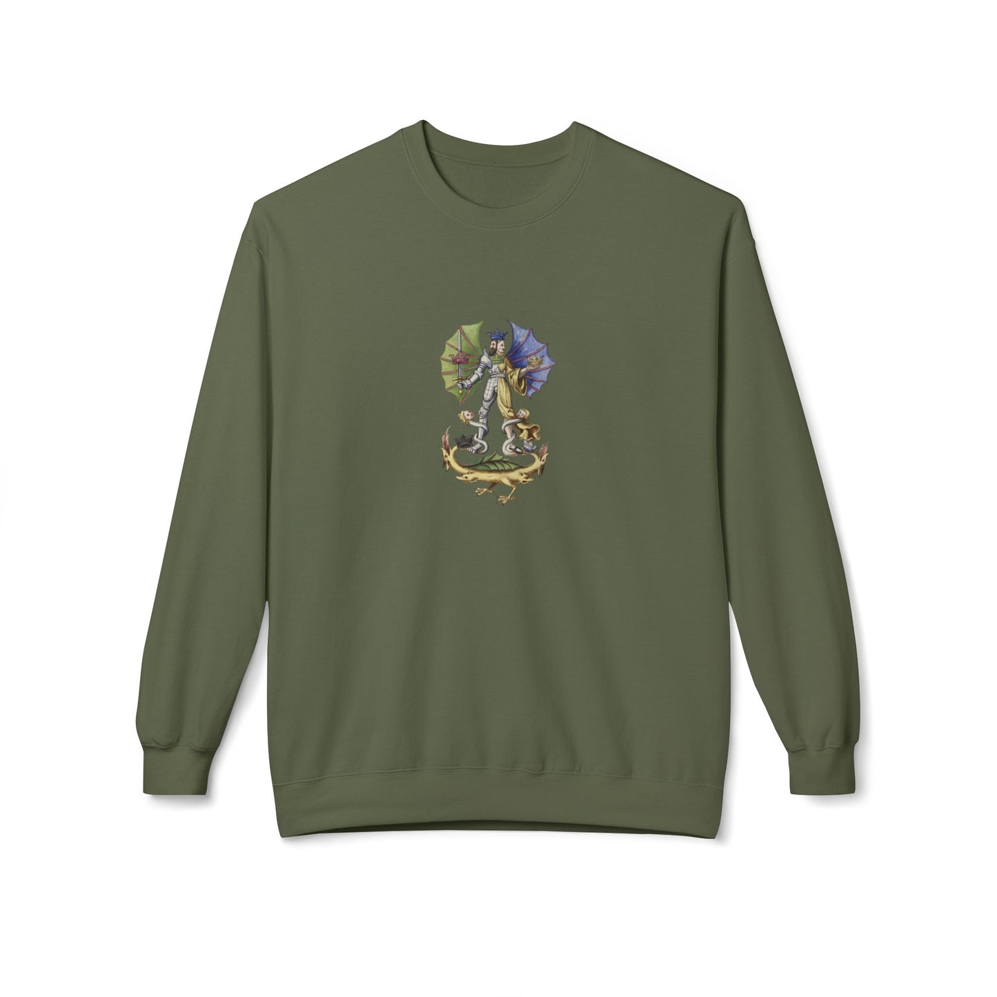 The Rebis - Alchemical Hermaphrodite 1700 Unisex Casual Sweatshirt