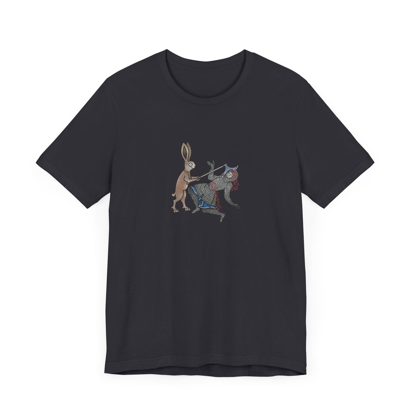 Killer Bunny, Remastered Marginalia Manuscript Art Tee