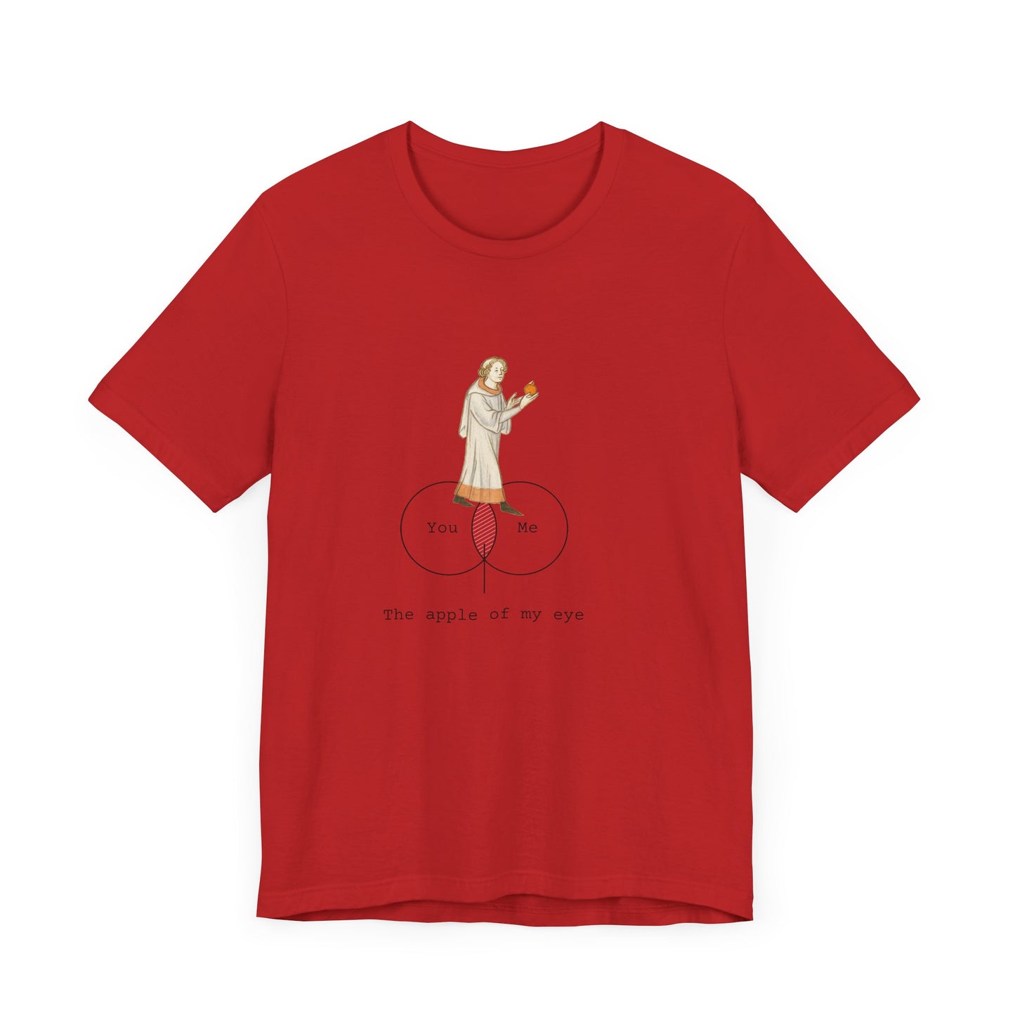 The Apple of My Eye, Medieval Manuscript Edition T-shirt
