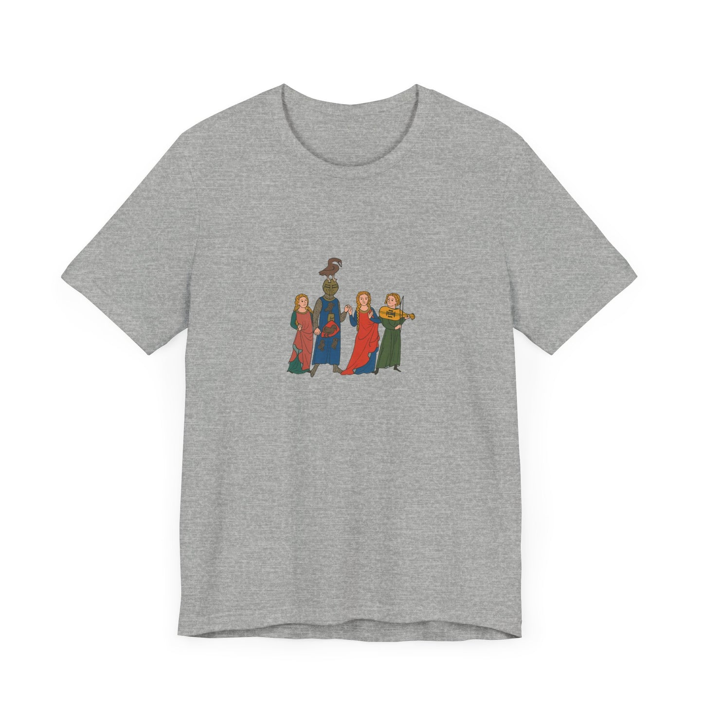 Heidelberg Party Crasher, Marginalia Art, Unisex T-shirt