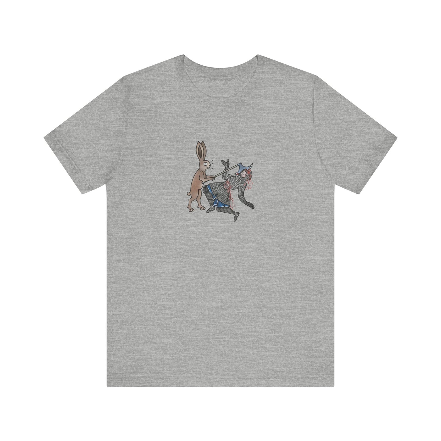Killer Bunny, Remastered Marginalia Manuscript Art Tee