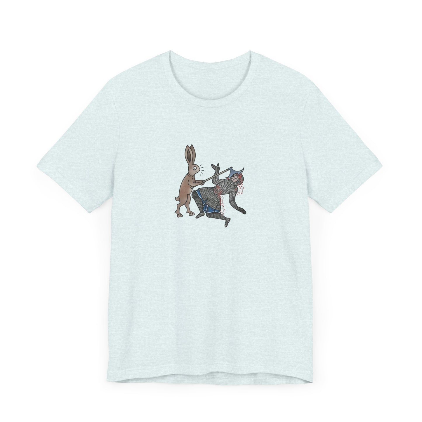 Killer Bunny, Remastered Marginalia Manuscript Art Tee
