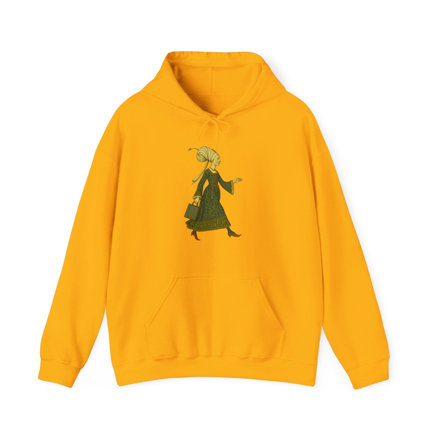 Lady of the Mall – Medieval Fashionista Unisex Hoodie
