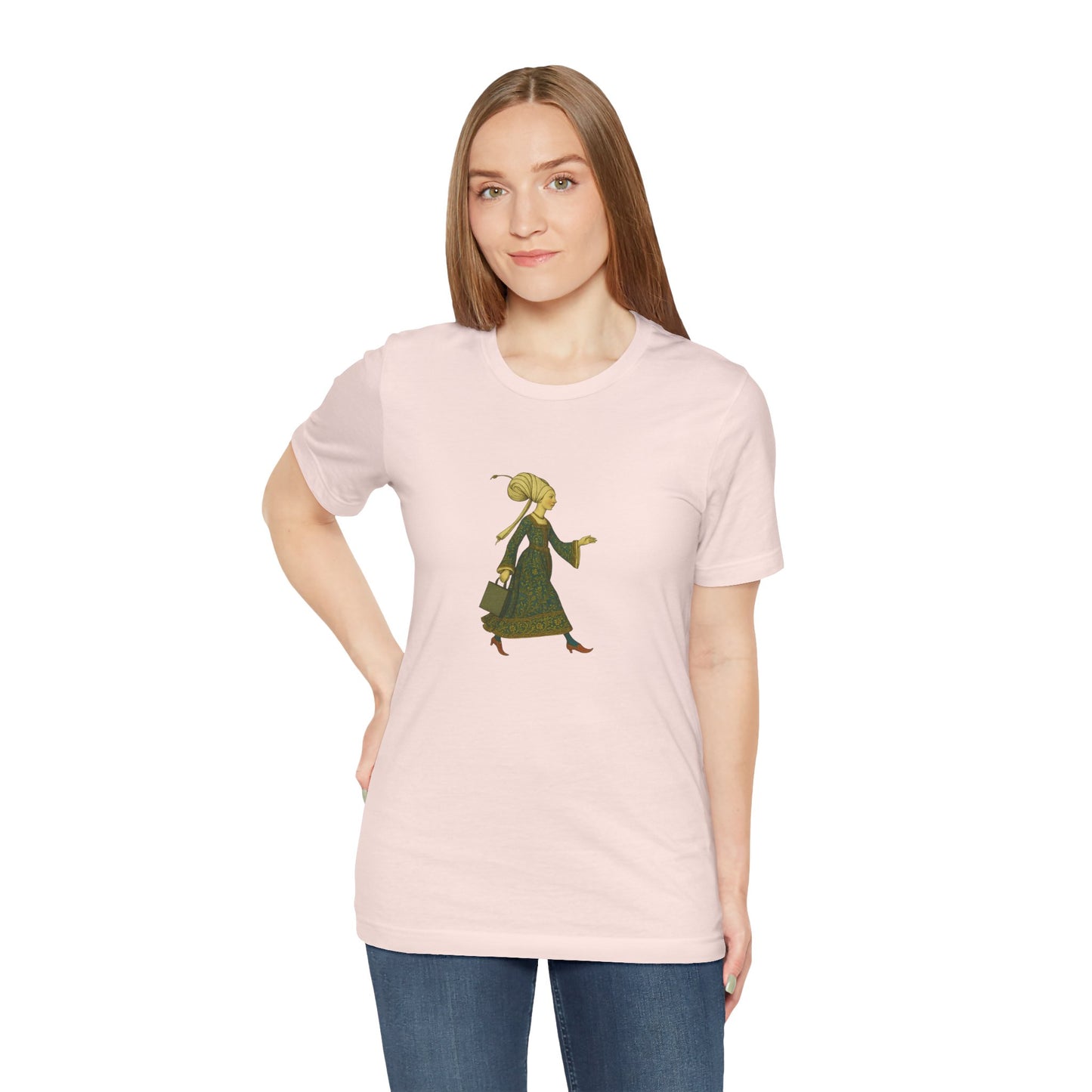 Lady of the Mall – Medieval Fashionista Unisex Heavy Cotton Tee