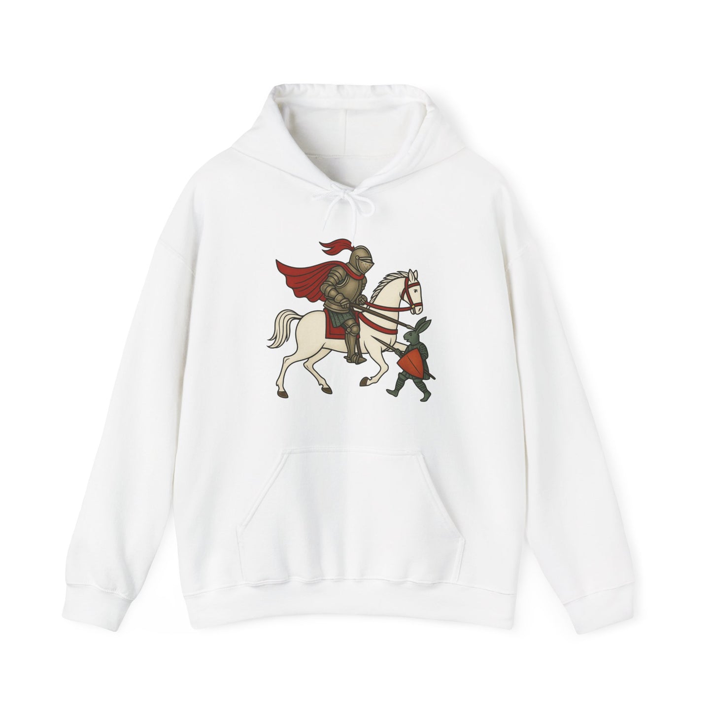 Knight & Hare - Medieval Humor Unisex Hoodie