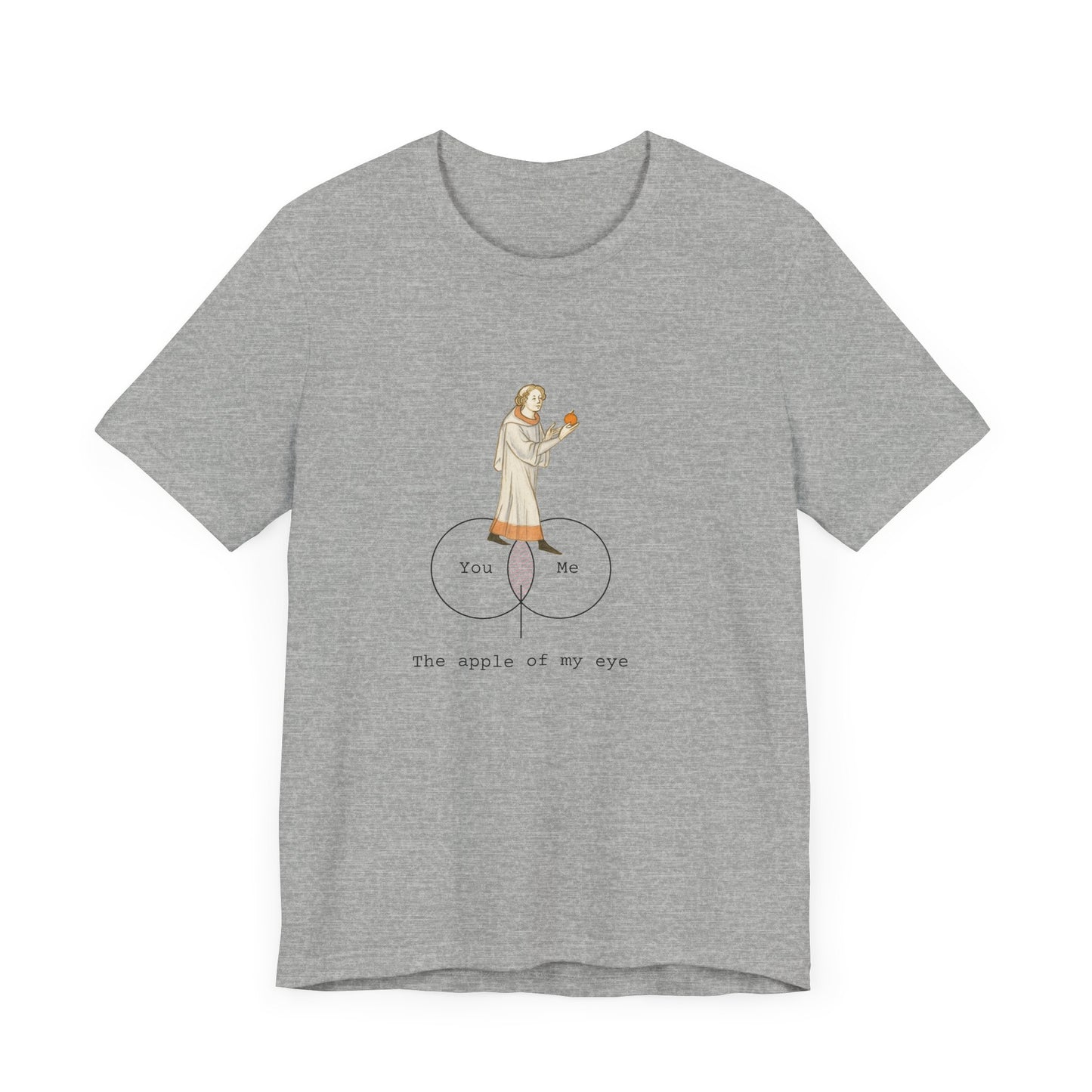 The Apple of My Eye, Medieval Manuscript Edition T-shirt