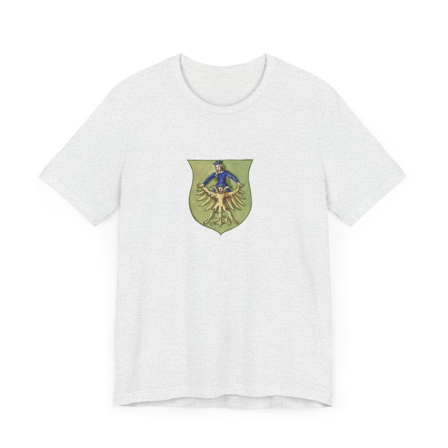 The Queen and the Eagle, Alchemical Union Emblem Unisex Tee