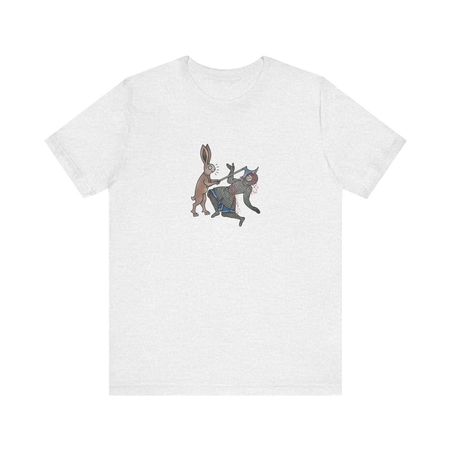 Killer Bunny, Remastered Marginalia Manuscript Art Tee