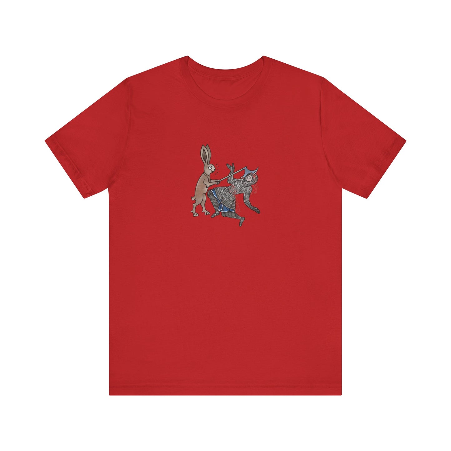 Killer Bunny, Remastered Marginalia Manuscript Art Tee