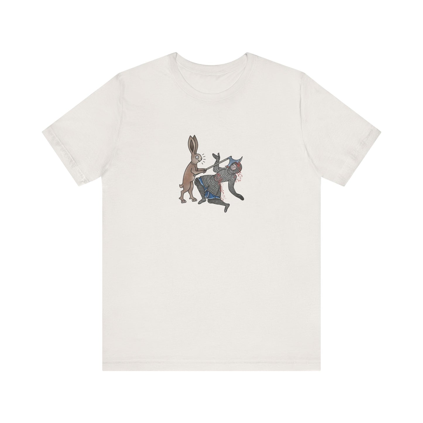 Killer Bunny, Remastered Marginalia Manuscript Art Tee