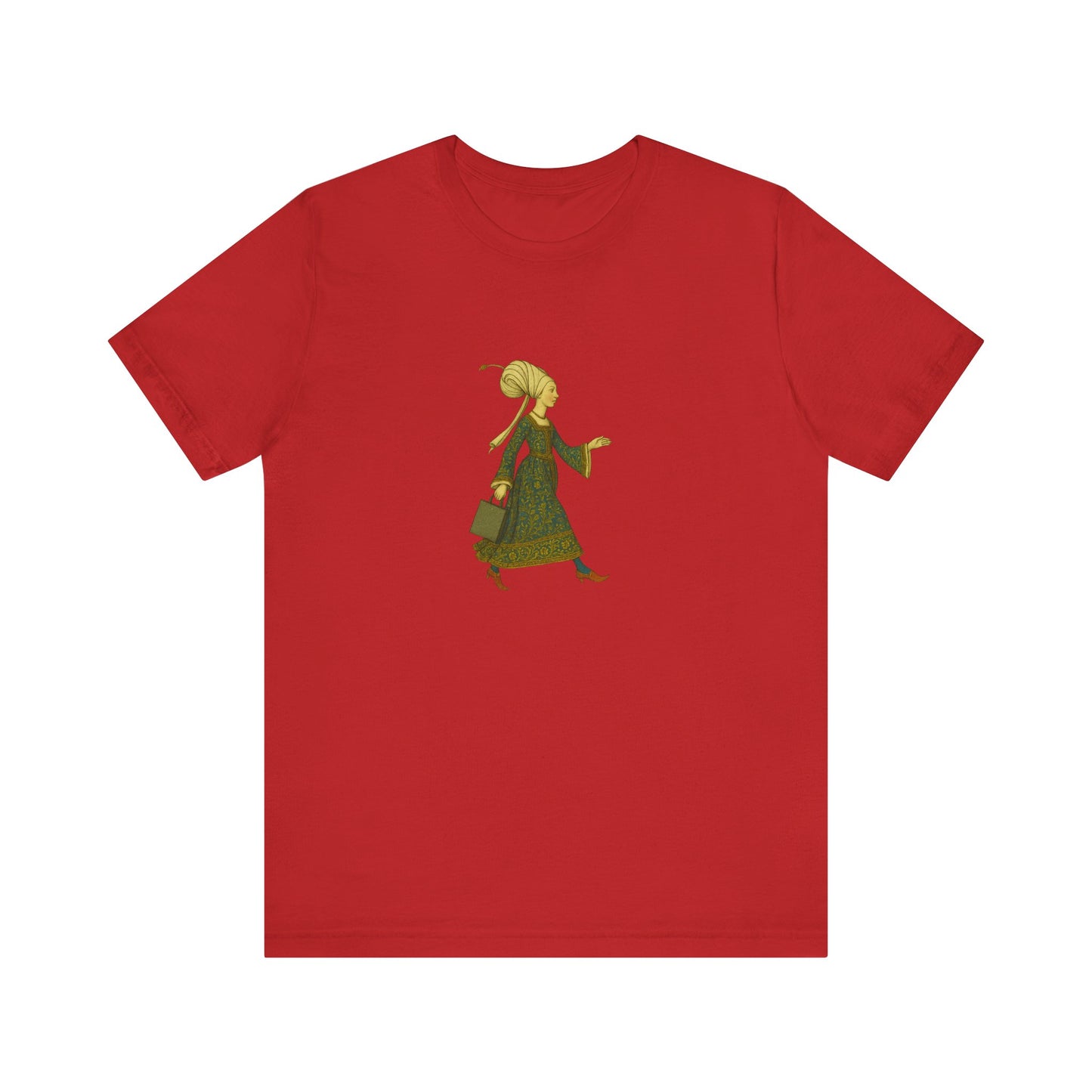 Lady of the Mall – Medieval Fashionista Unisex Heavy Cotton Tee