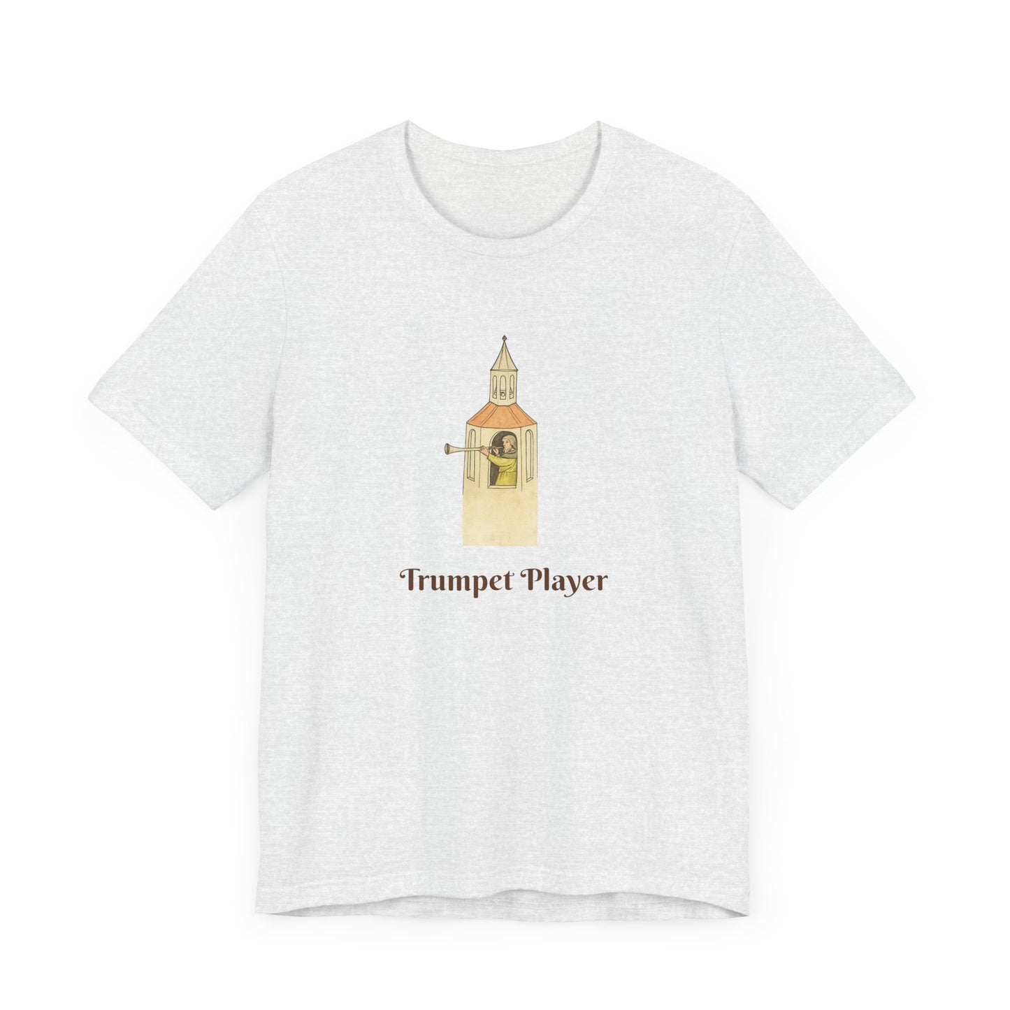 The Trumpet Player, Medieval Career Series, Peter the Bell Tower Herald T-shirt