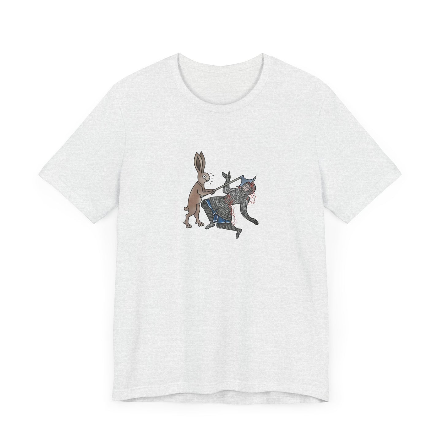 Killer Bunny, Remastered Marginalia Manuscript Art Tee